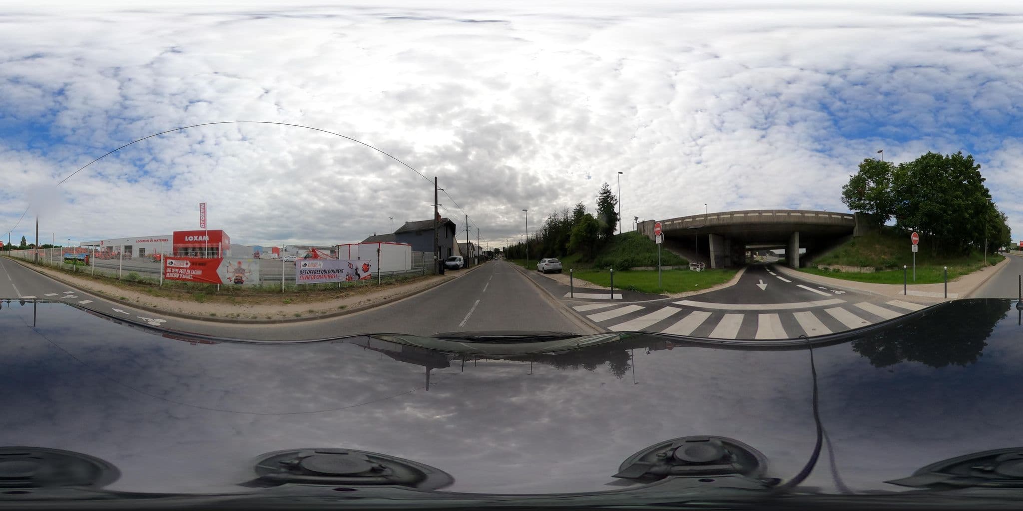 Street view near Campanile Orleans Nord - Saran, Saran — © u4y0u (CC BY-SA · Mapillary)