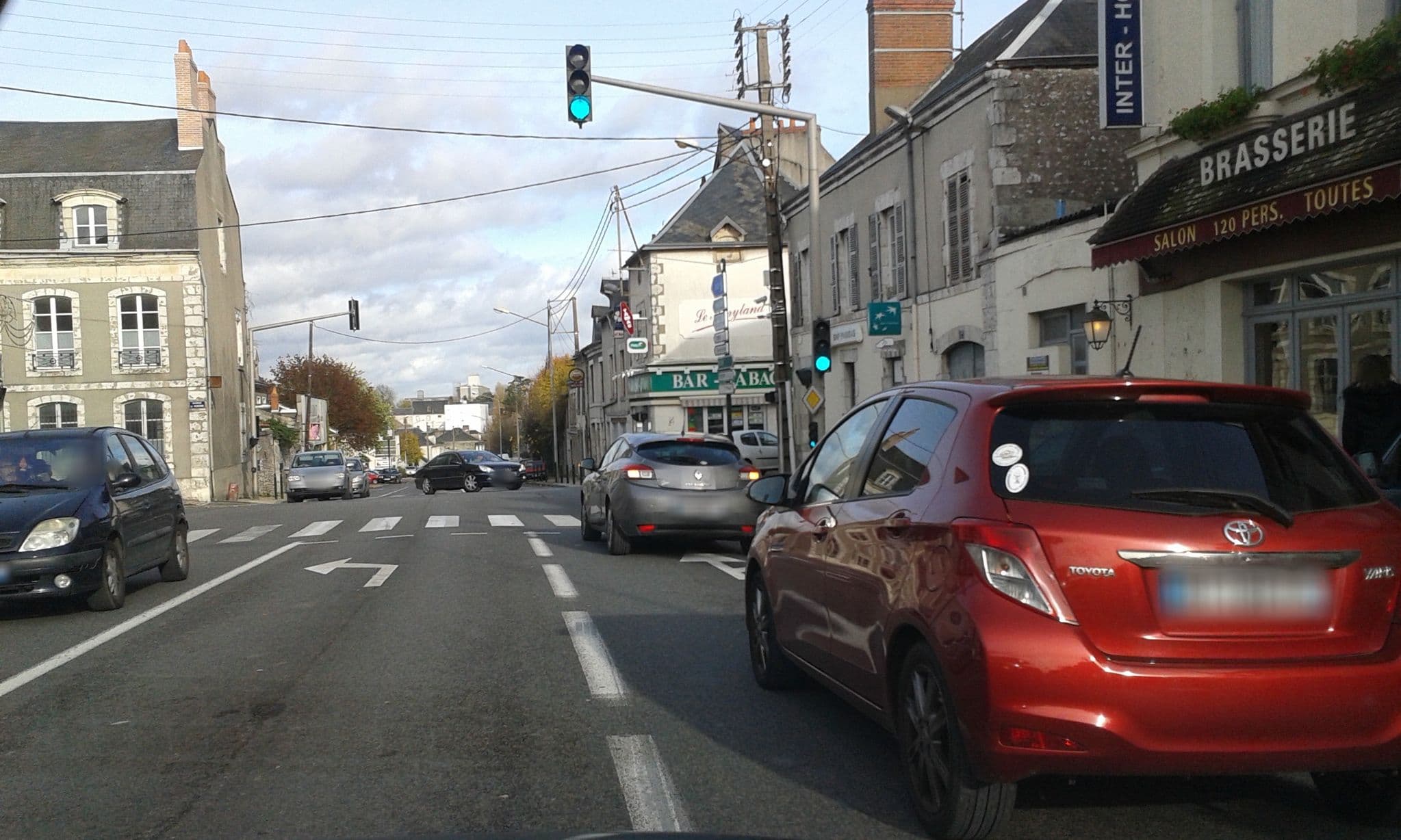 Street view near Inter Hôtel, Beaugency — © df45 (CC BY-SA · Mapillary)
