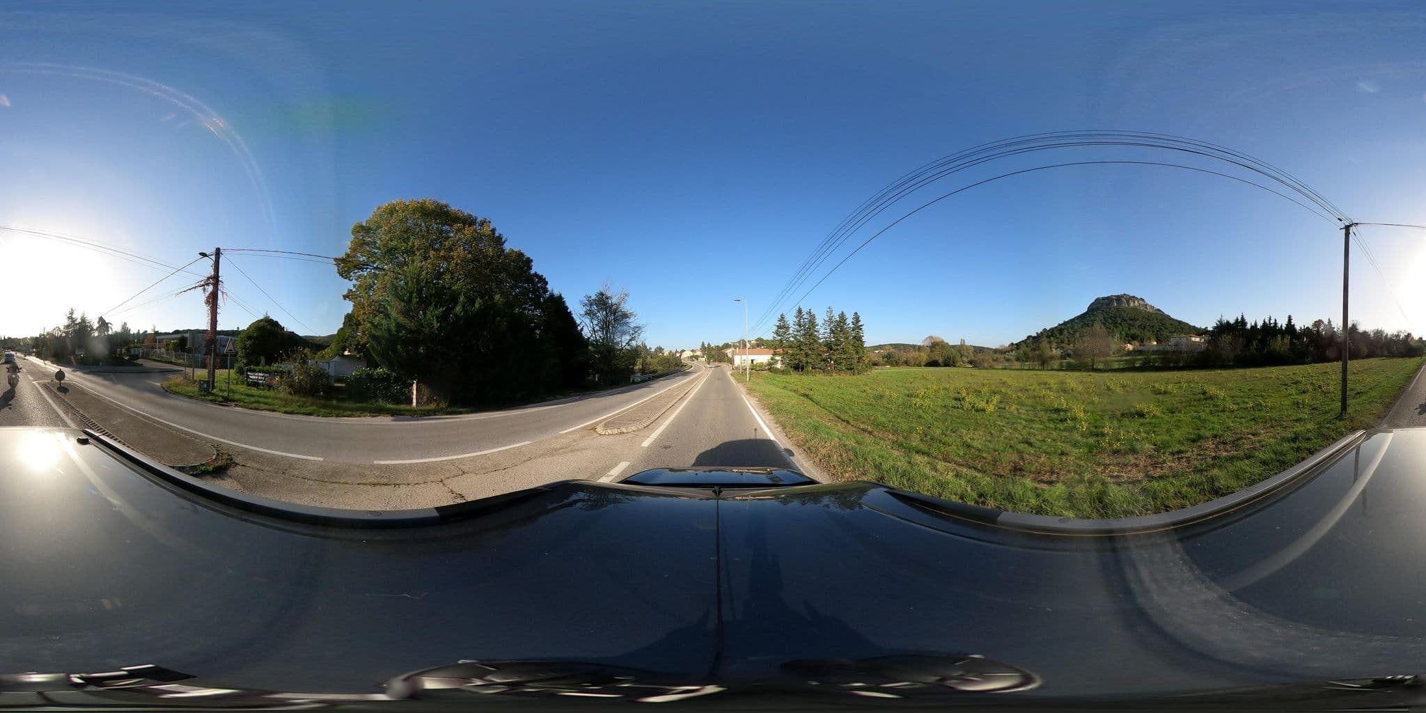 Street view near Les Jardins d'Avene, Rousson — © eric_s (CC BY-SA · Mapillary)