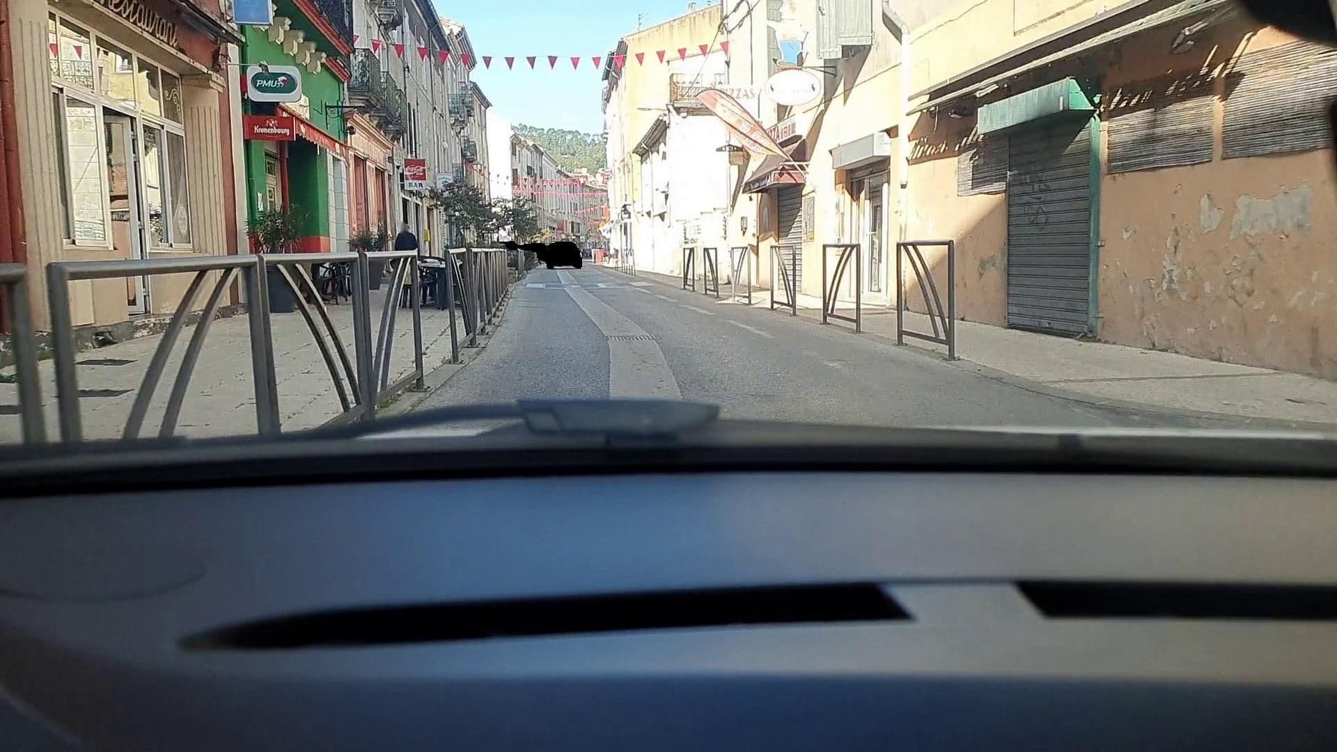 Street view near Hôtel Restaurant du Commerce, Bessèges — © si3p0 (CC BY-SA · Mapillary)