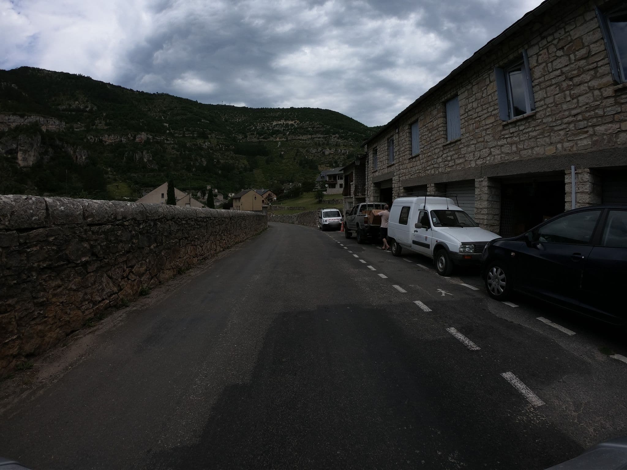 Street view near Hôtel Bleu Nuit, Chanac — © joostjakob (CC BY-SA · Mapillary)