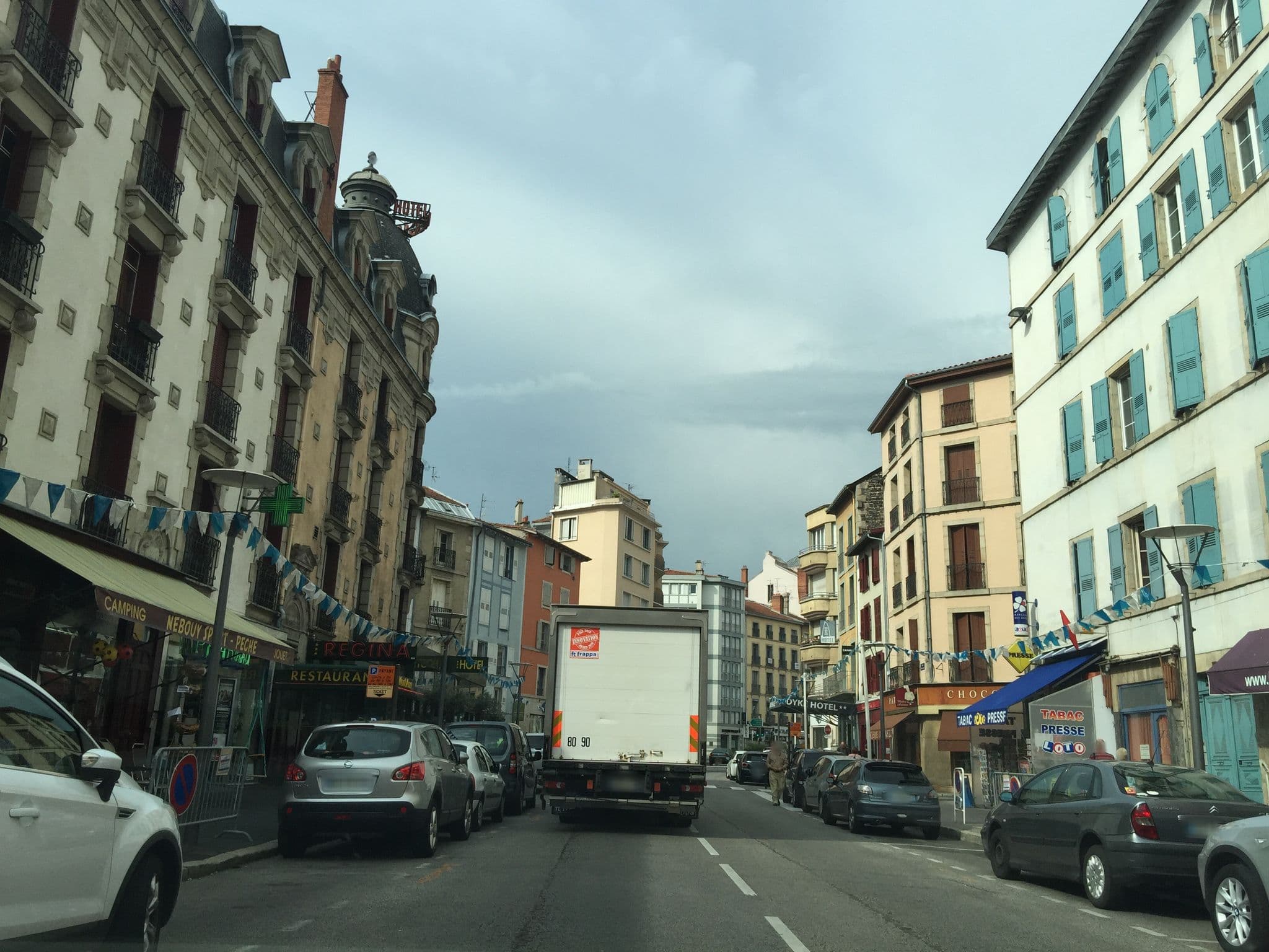 Street view near Hôtel Le Régional, Le Puy-en-Velay — © geraldchatagnon (CC BY-SA · Mapillary)