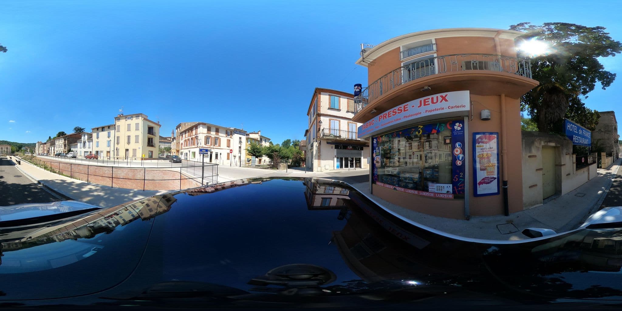 Street view near Hôtel de France, Pamiers — © sogefi (CC BY-SA · Mapillary)