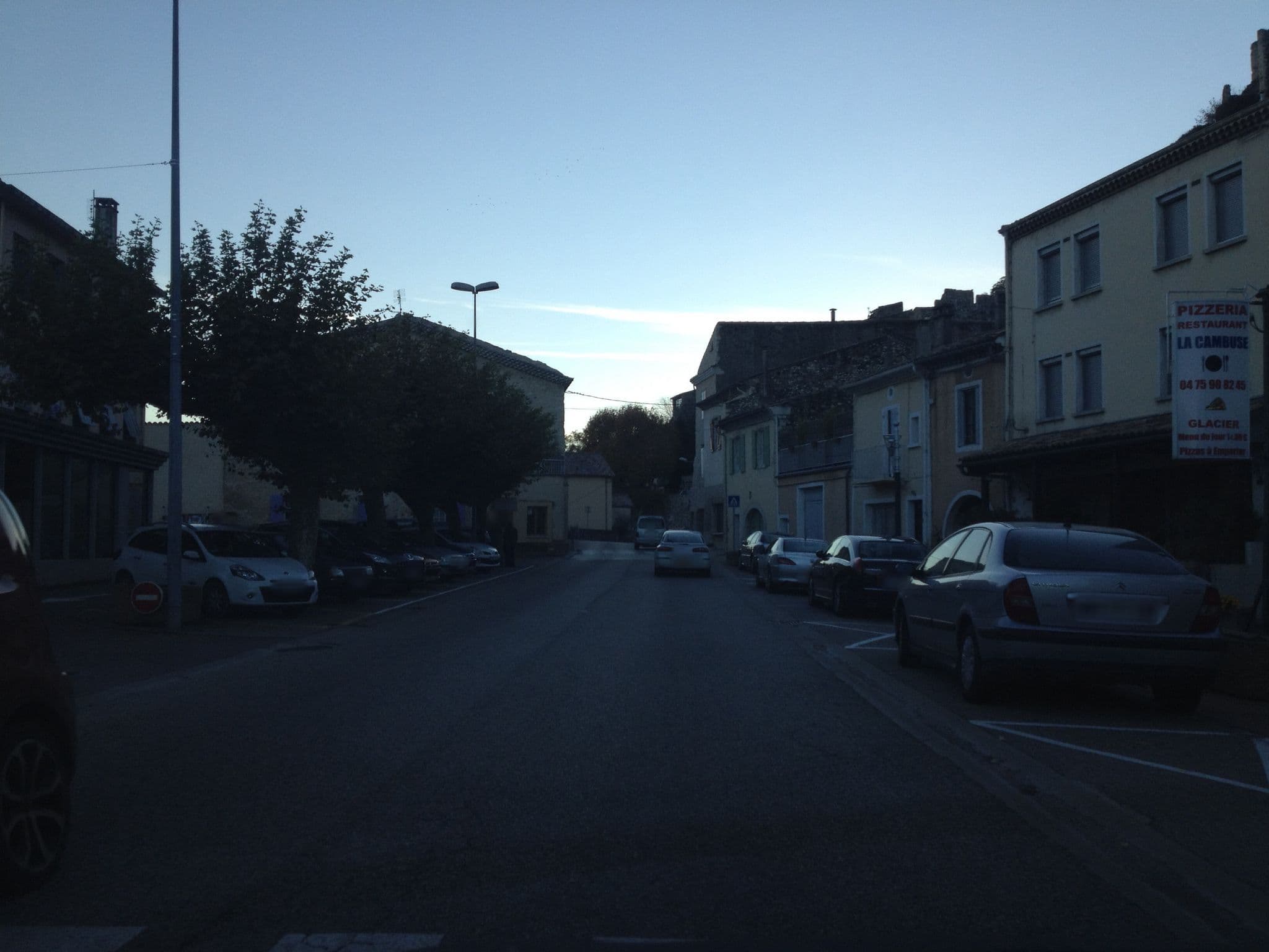 Street view near Hôtel the Originals Montelimar Nord Medieval, Rochemaure — © zimmy (CC BY-SA · Mapillary)