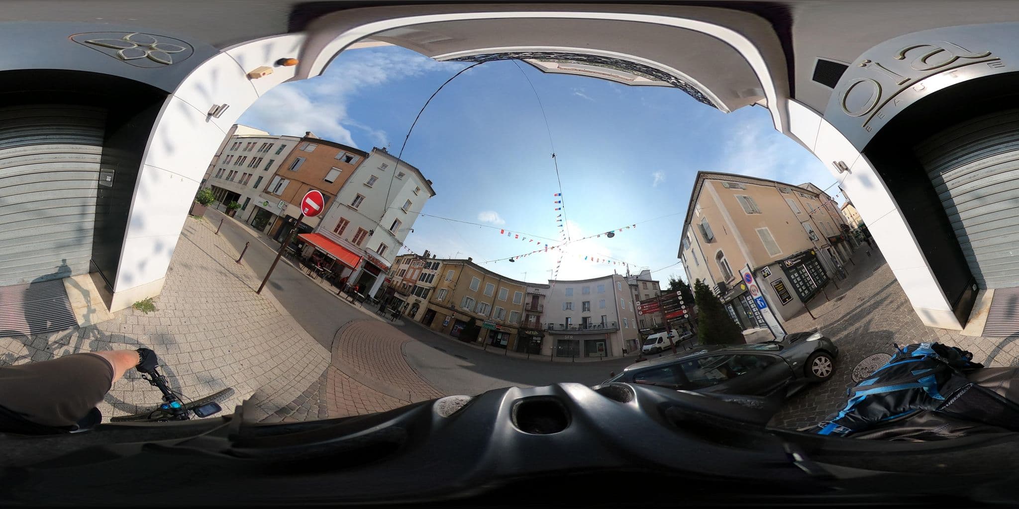 Street view near Hôtel le Provence, Aubenas — © Krob (CC BY-SA · Mapillary)