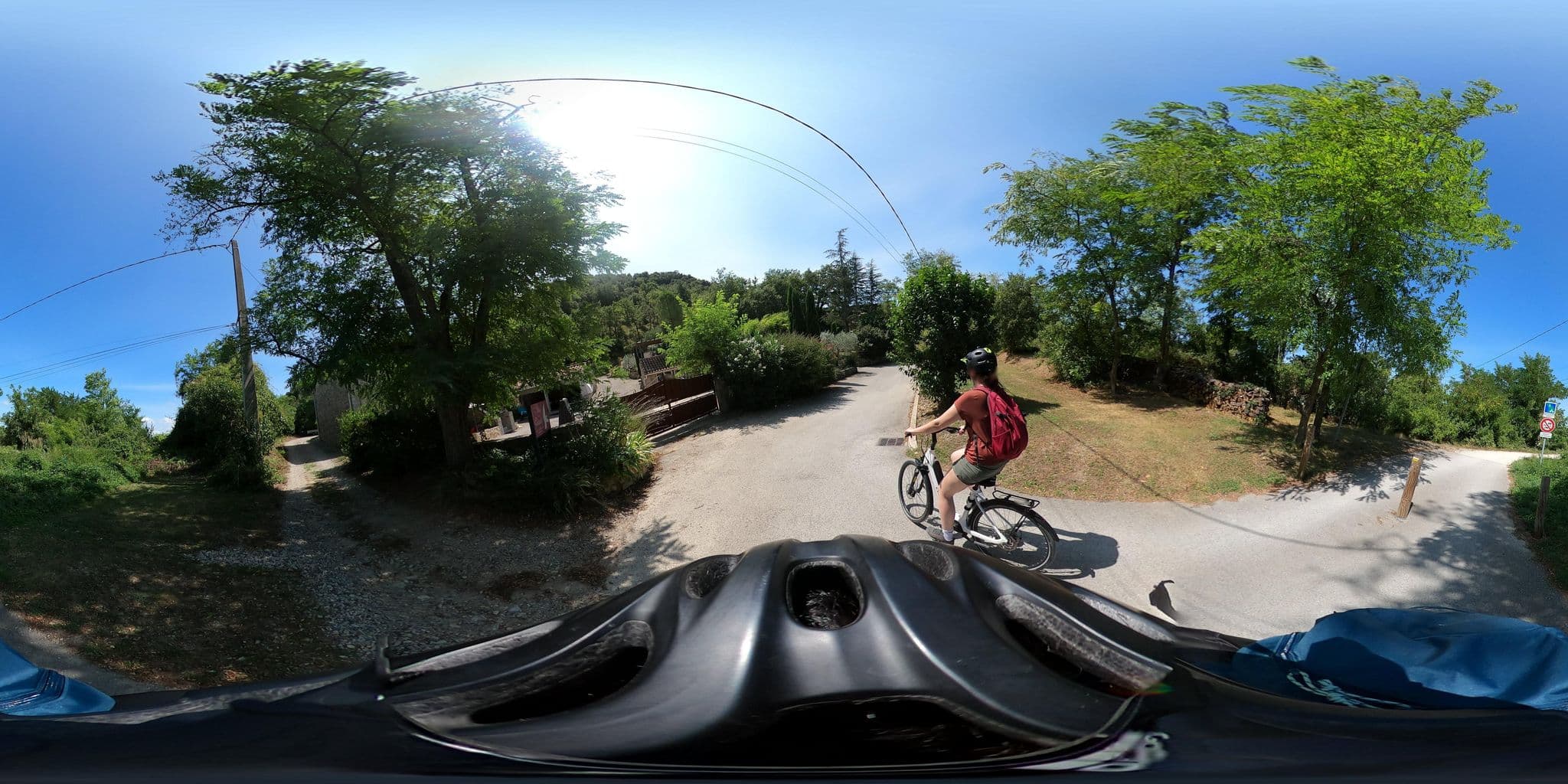 Street view near Mas de la colombe, Ruoms — © Krob (CC BY-SA · Mapillary)
