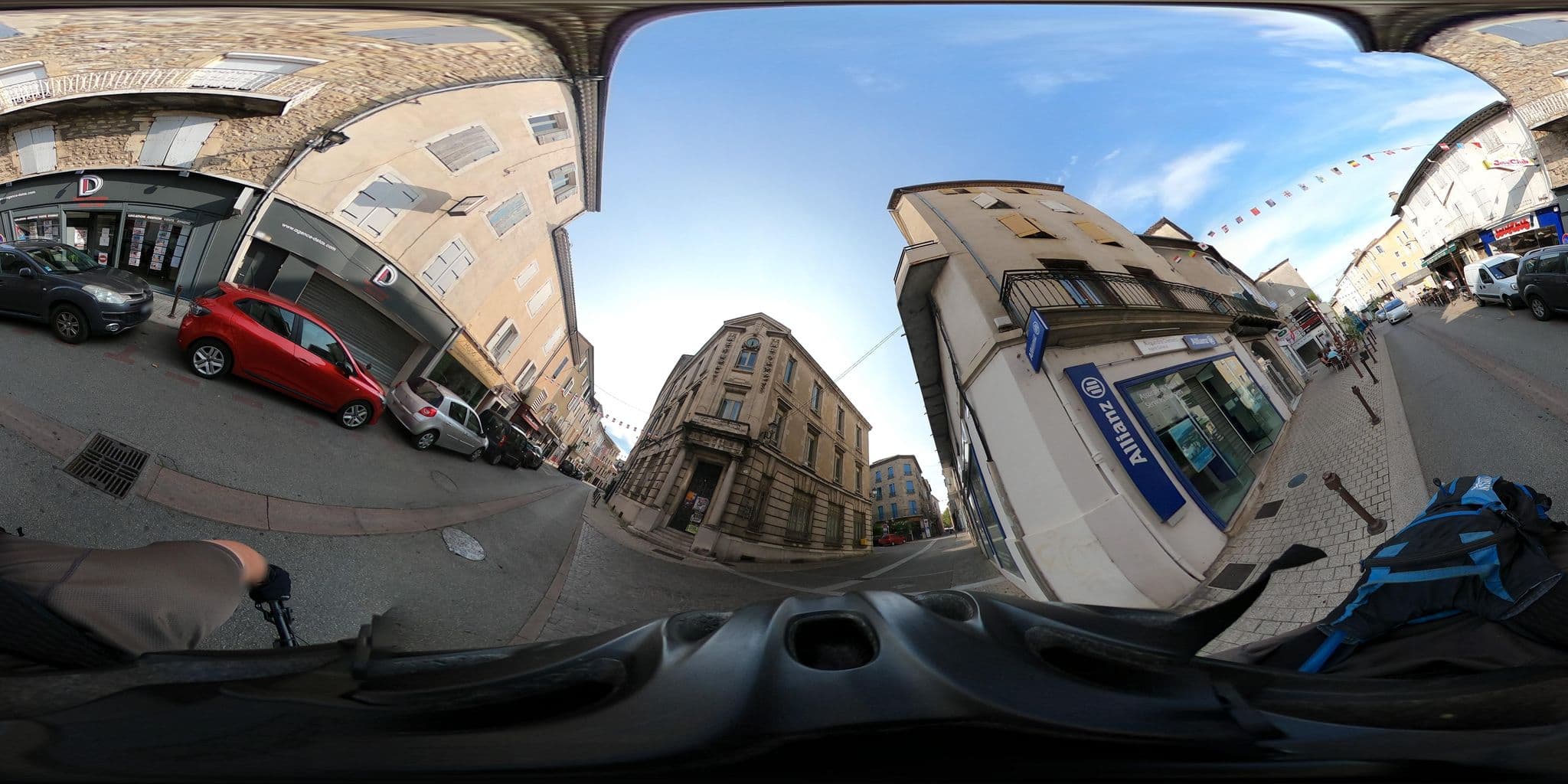 Street view near Hôtel l'Orangerie, Aubenas — © Krob (CC BY-SA · Mapillary)