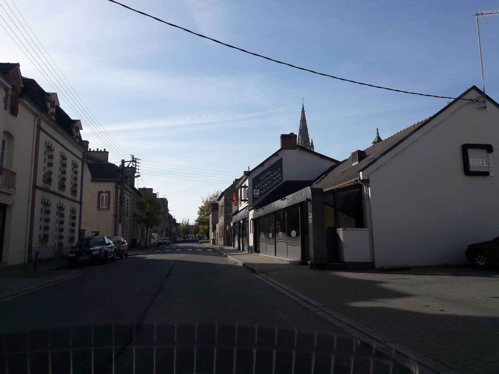 Street view near Le relais de Janzé, Janzé — © legrandblond (CC BY-SA · Mapillary)