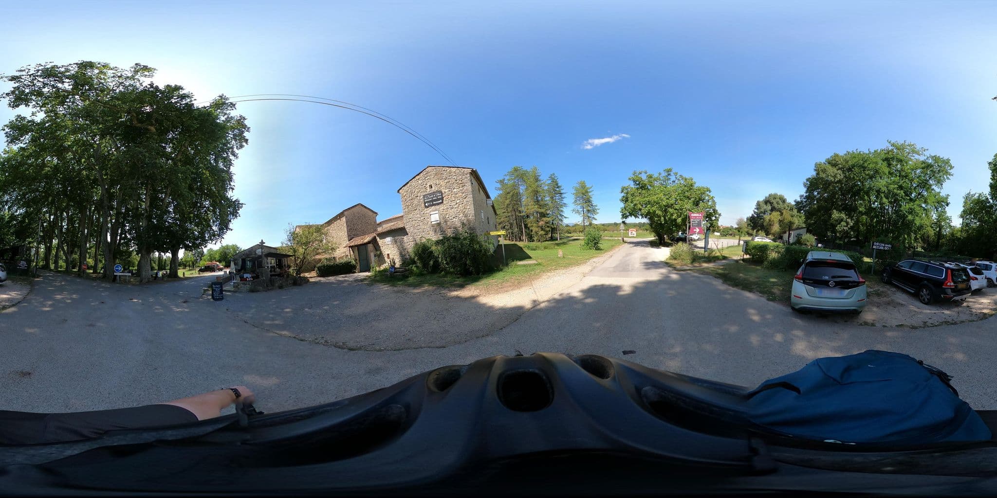 Street view near Ferme de Bournet, Ruoms — © Krob (CC BY-SA · Mapillary)