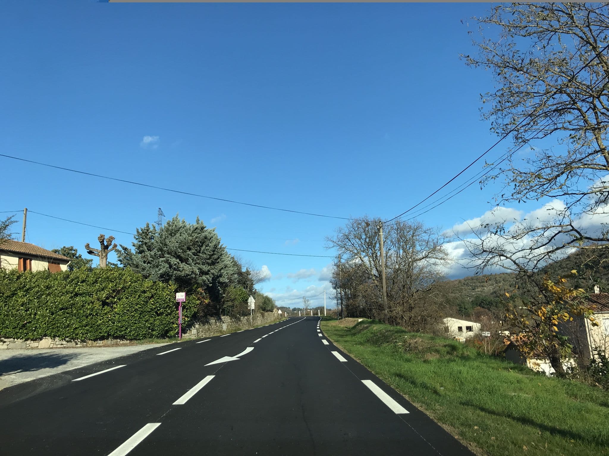 Street view near Maison aux Massots, Les Vans — © pgiraud (CC BY-SA · Mapillary)