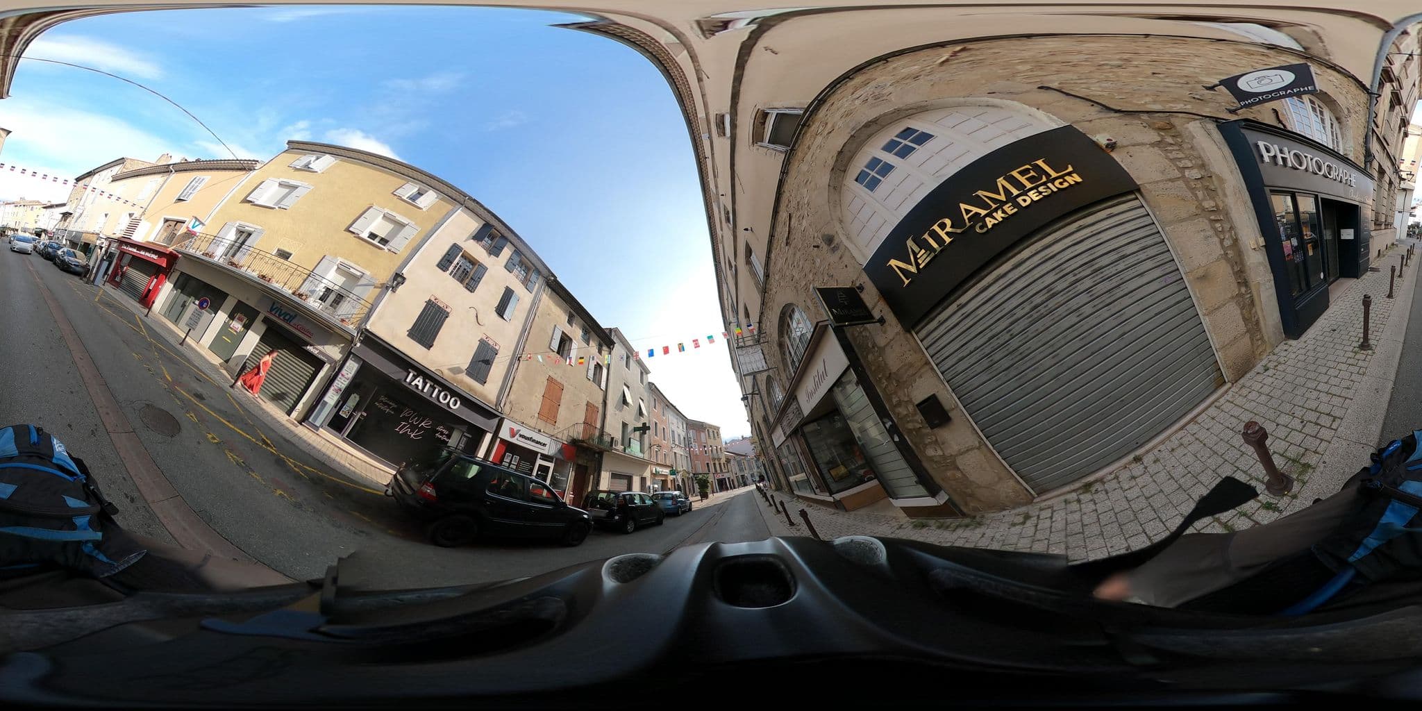 Street view near NOUVELLES-FRONTIERES, Aubenas — © Krob (CC BY-SA · Mapillary)