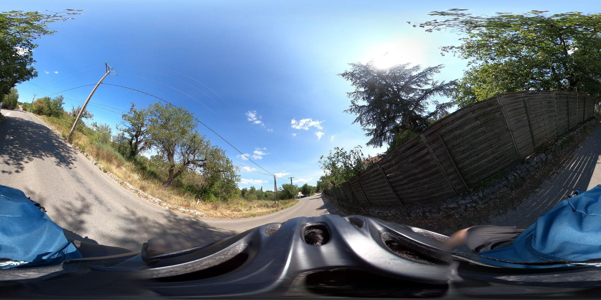 Street view near La Bambouseraie, Ruoms — © Krob (CC BY-SA · Mapillary)