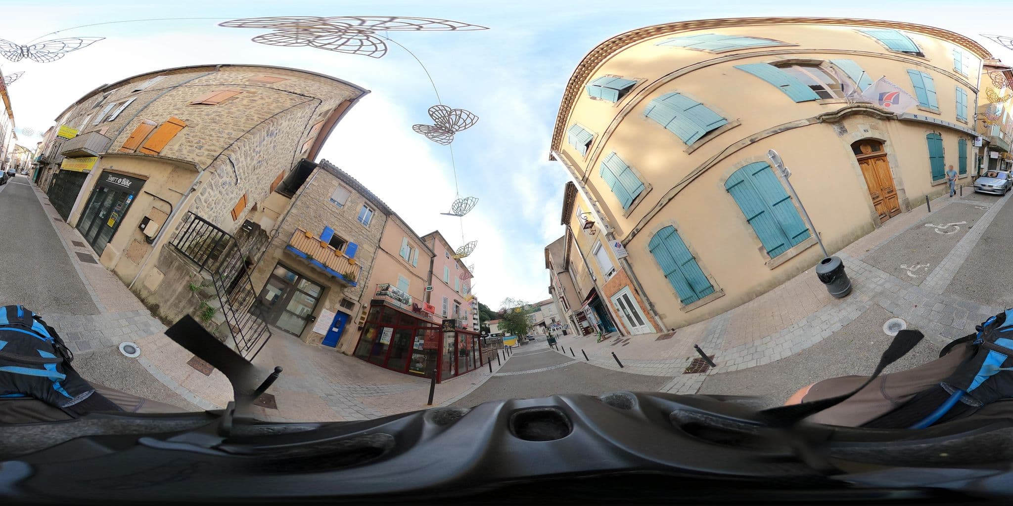 Street view near Tourist Office Of Vals les Bains, Vals-les-Bains — © Krob (CC BY-SA · Mapillary)