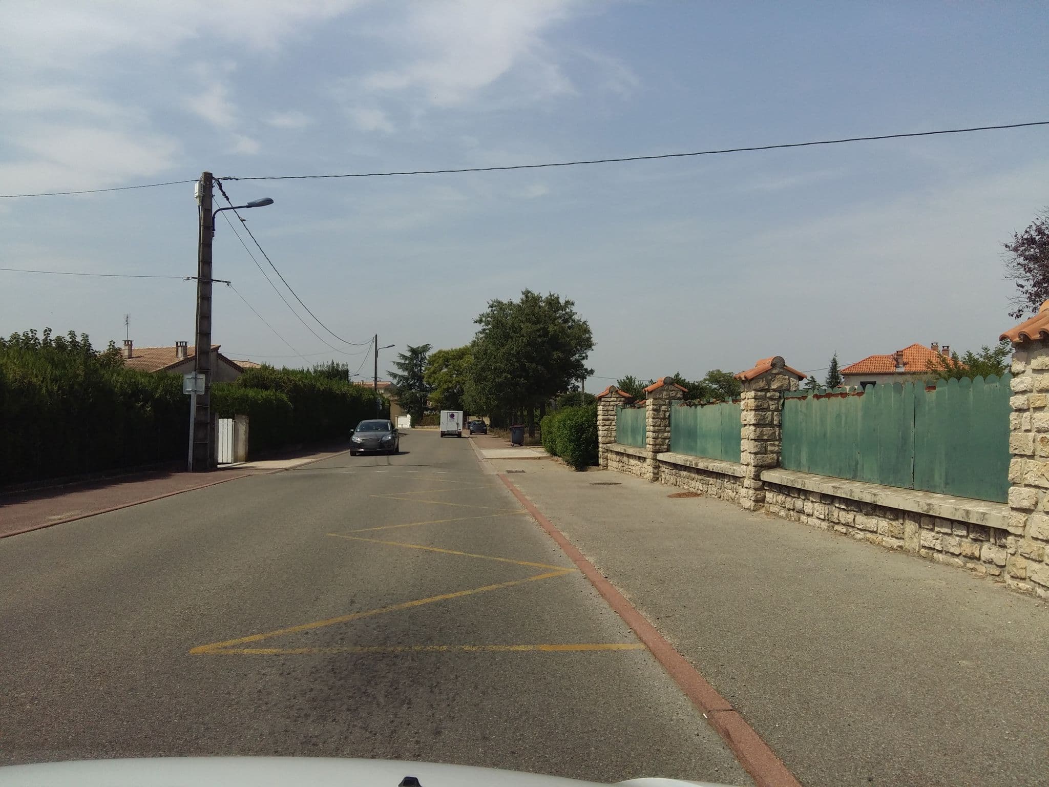 Street view near Le Mistral, Lapalud — © zimmy (CC BY-SA · Mapillary)