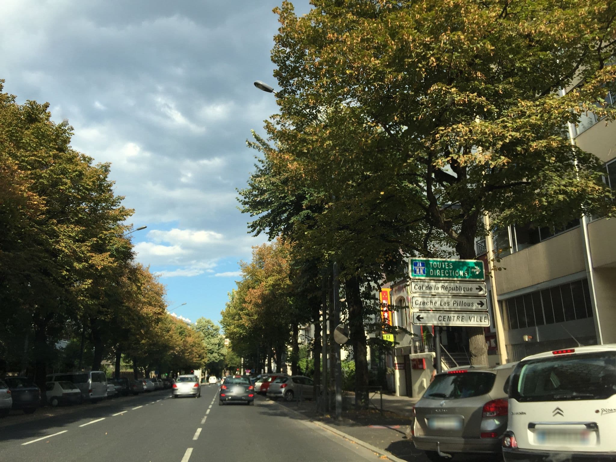 Street view near Le Palatine, La Ricamarie — © geraldchatagnon (CC BY-SA · Mapillary)