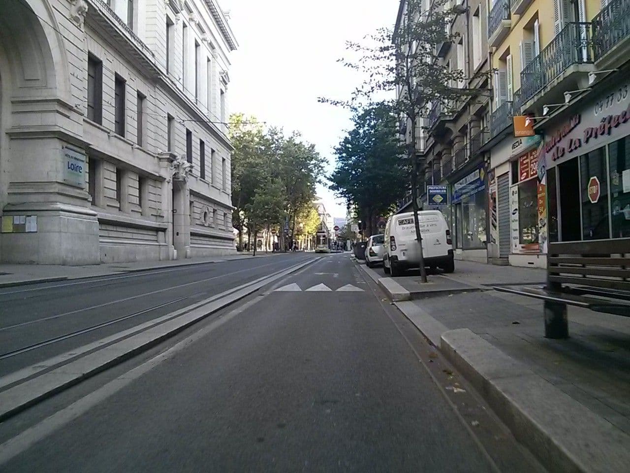 Street view near Loire Hebergement Collectif, Saint-Étienne — © remonet (CC BY-SA · Mapillary)