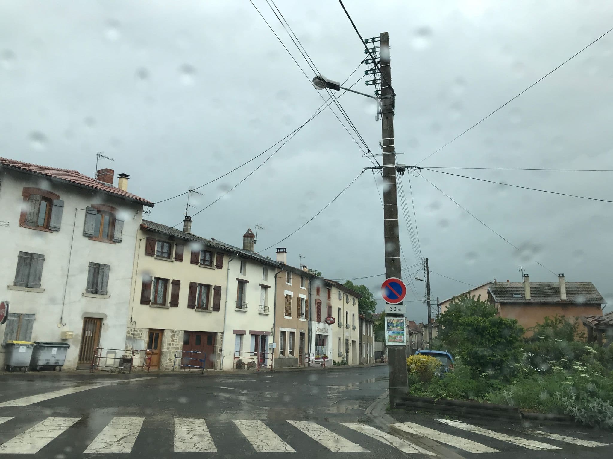 Street view near chambre d’hôtes ma tranquillite, Courpière — © fpm (CC BY-SA · Mapillary)