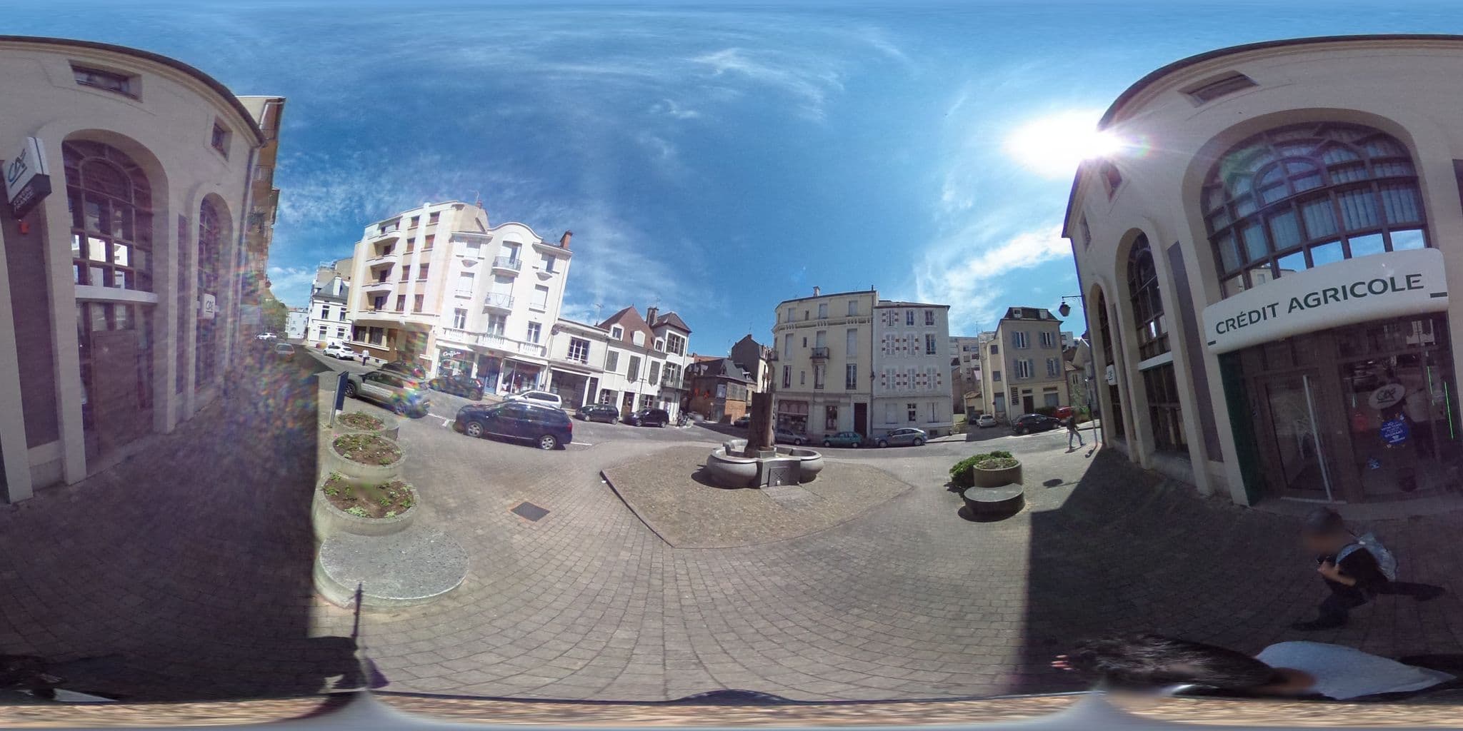 Street view near Vichy Sejour, Vichy — © zimmy (CC BY-SA · Mapillary)