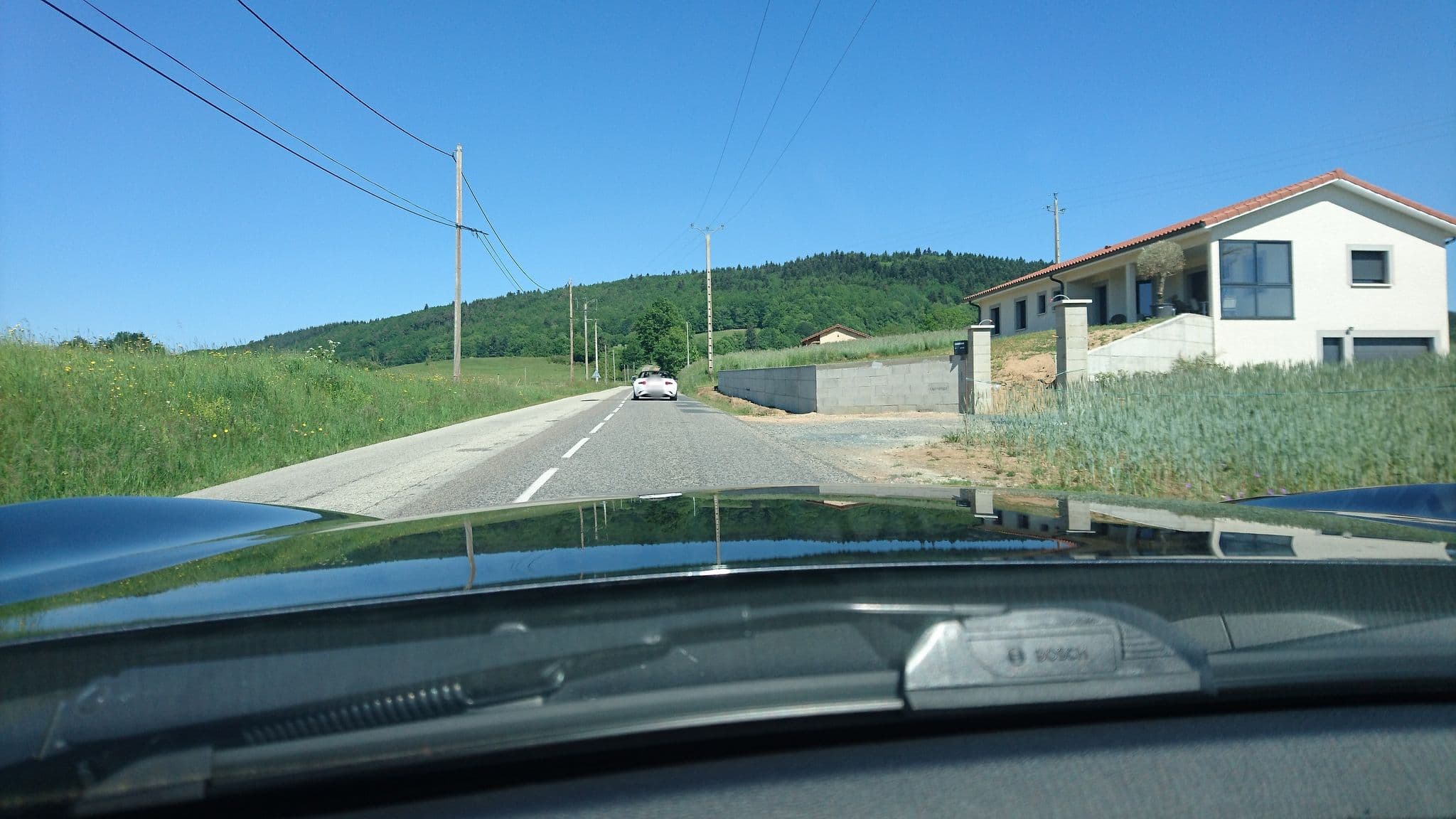 Street view near Chambres d'Hotes la Hulotte, Violay — © lcarrier (CC BY-SA · Mapillary)