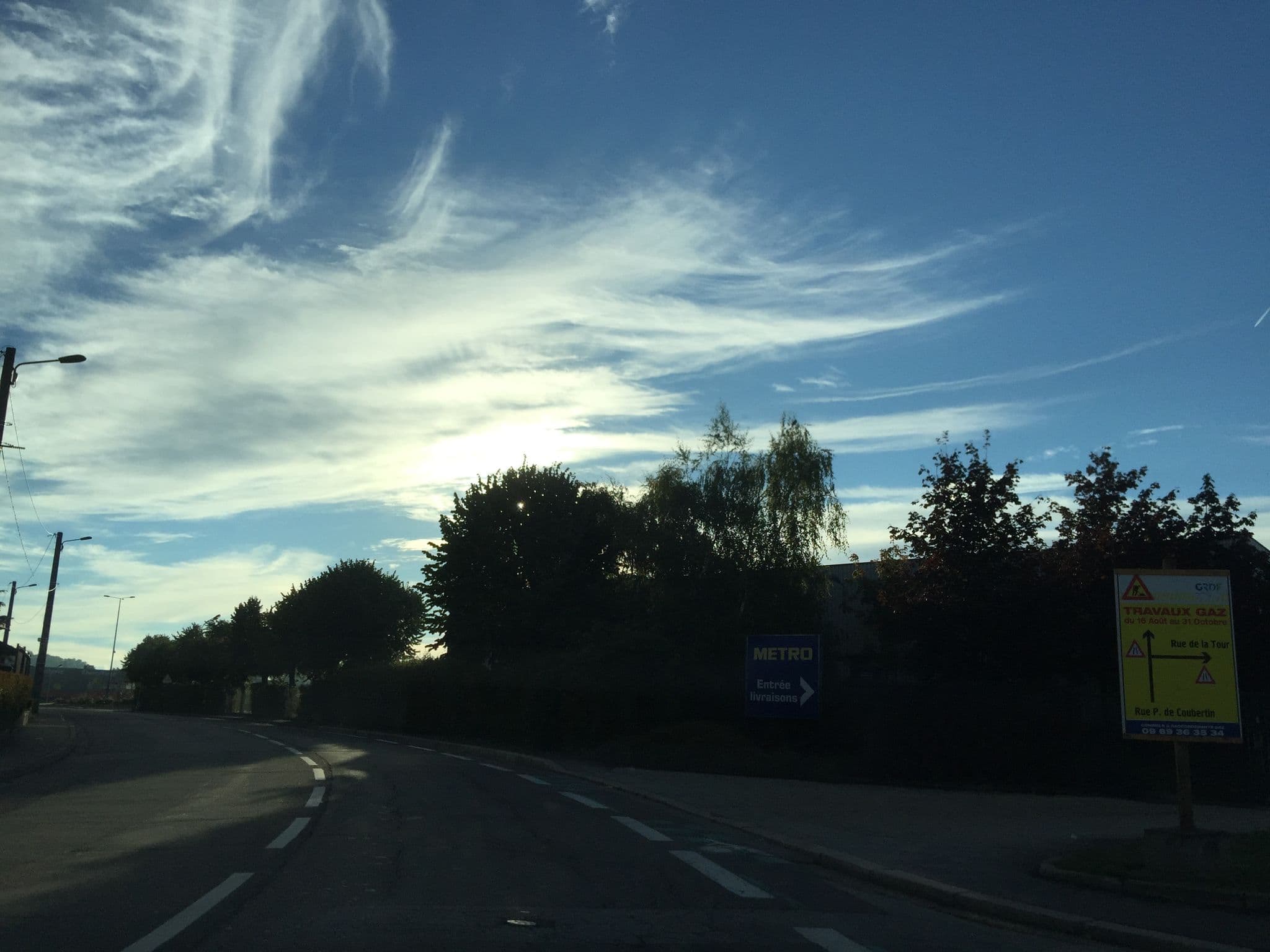 Street view near Hôtel Nord, Saint-Priest-en-Jarez — © geraldchatagnon (CC BY-SA · Mapillary)