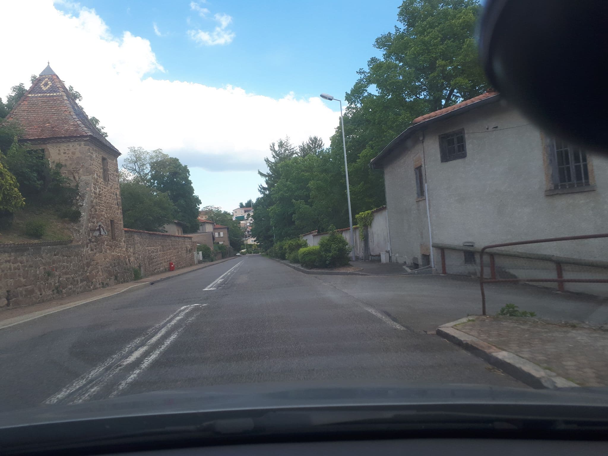 Street view near Camping au Coeur des Monts, Haute-Rivoire — © quicky (CC BY-SA · Mapillary)