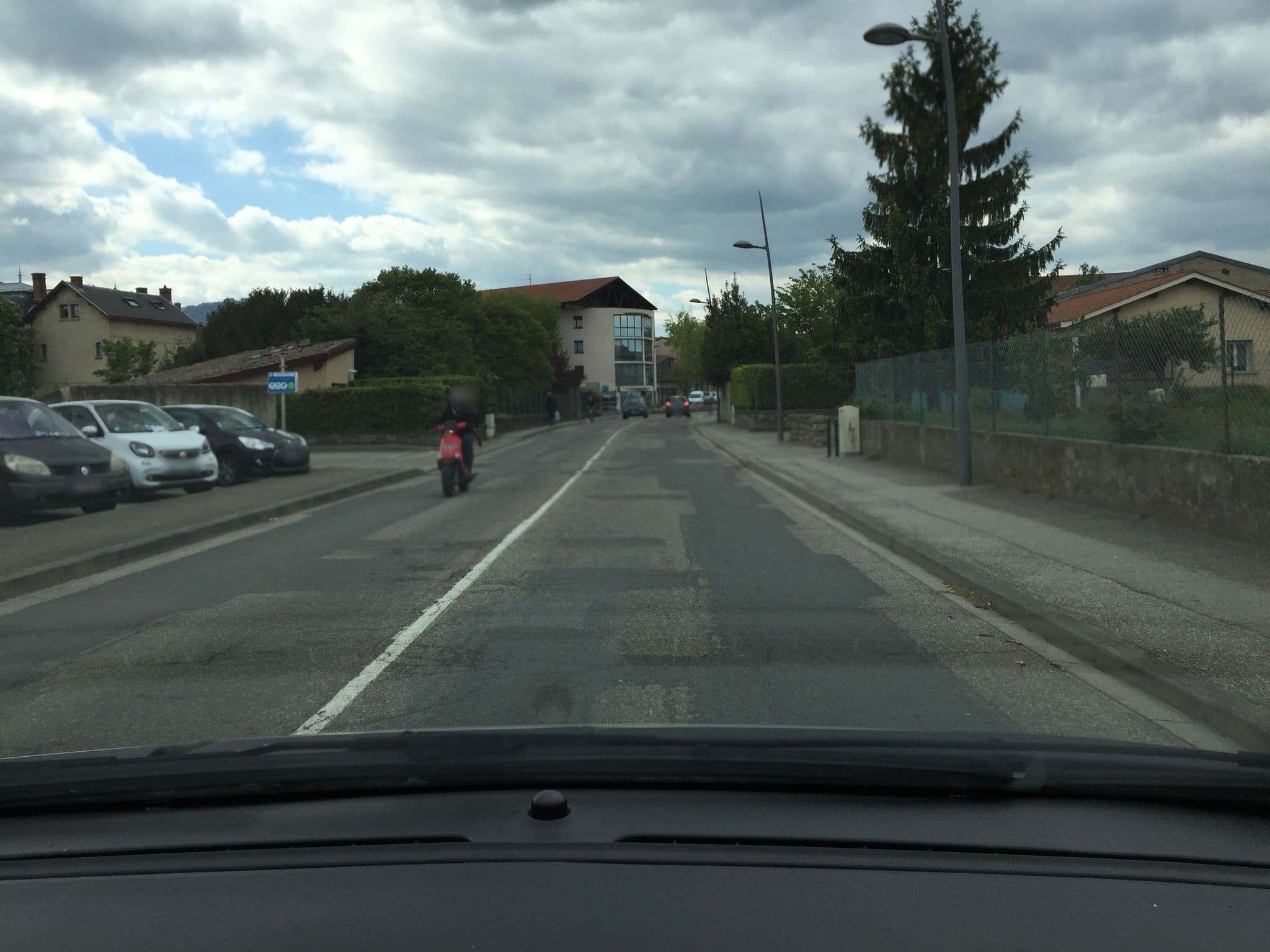 Street view near La Ferme de Chablenas, Mornant — © rhriri (CC BY-SA · Mapillary)