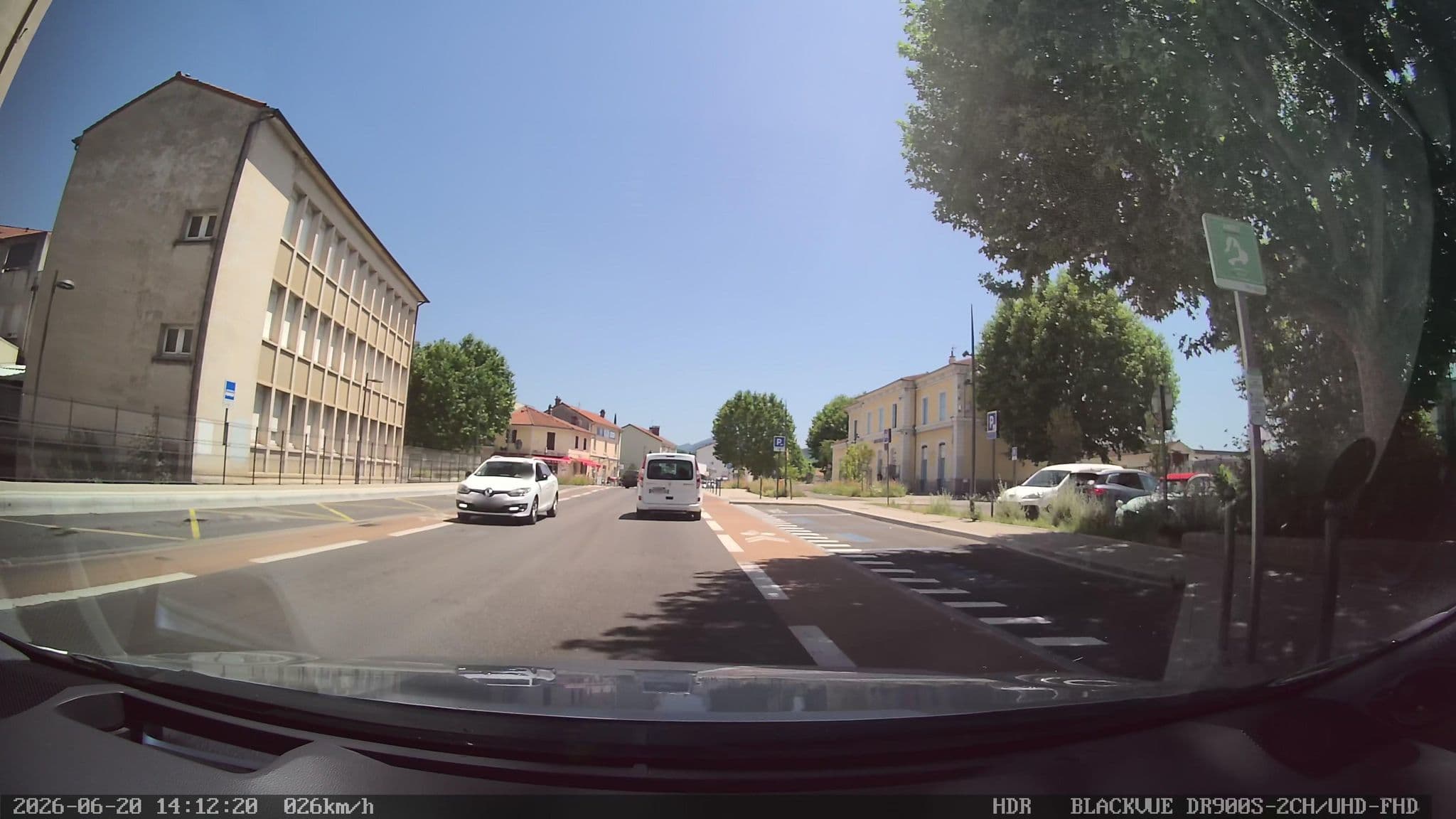 Street view near Hôtel du Square, Crest — © madel (CC BY-SA · Mapillary)