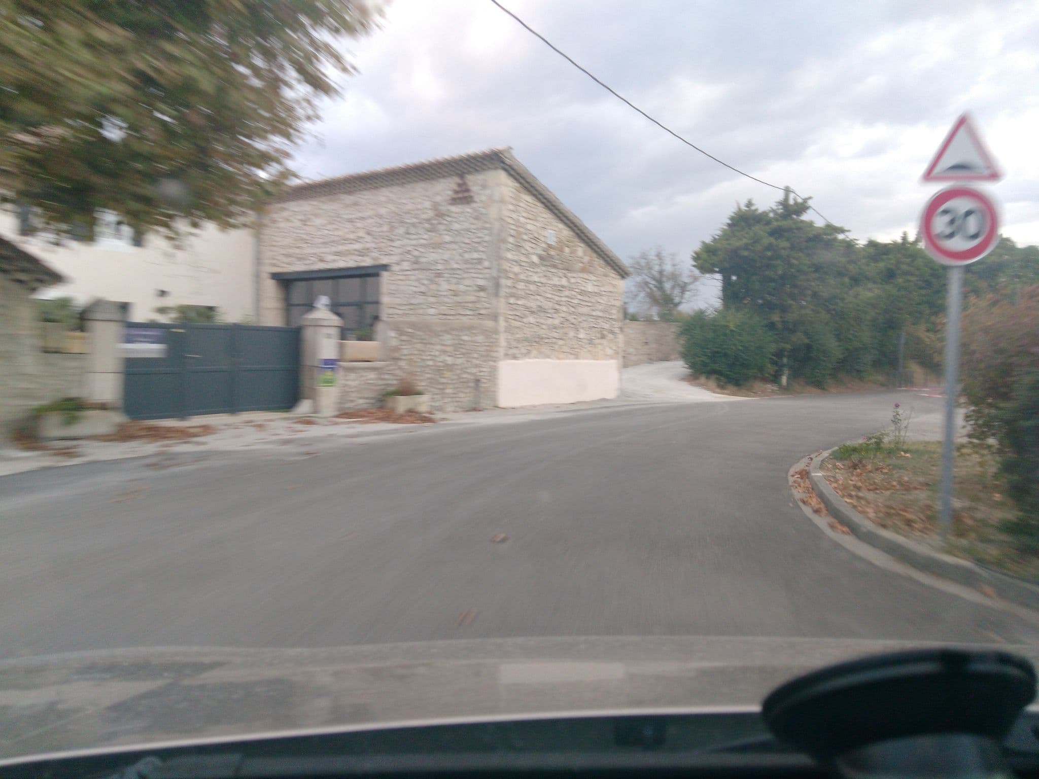Street view near B&B La fontaine de rocoule, Allan — © hedaide (CC BY-SA · Mapillary)