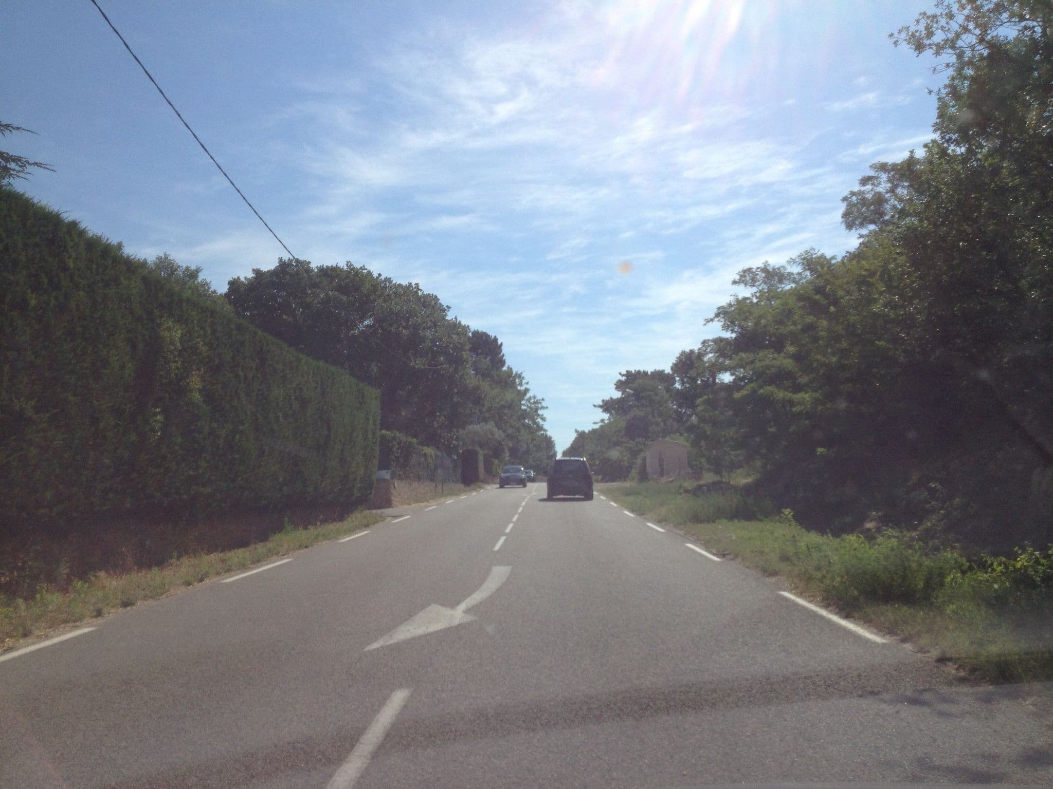 Street view near Le Beauregard, Mornas — © zimmy (CC BY-SA · Mapillary)