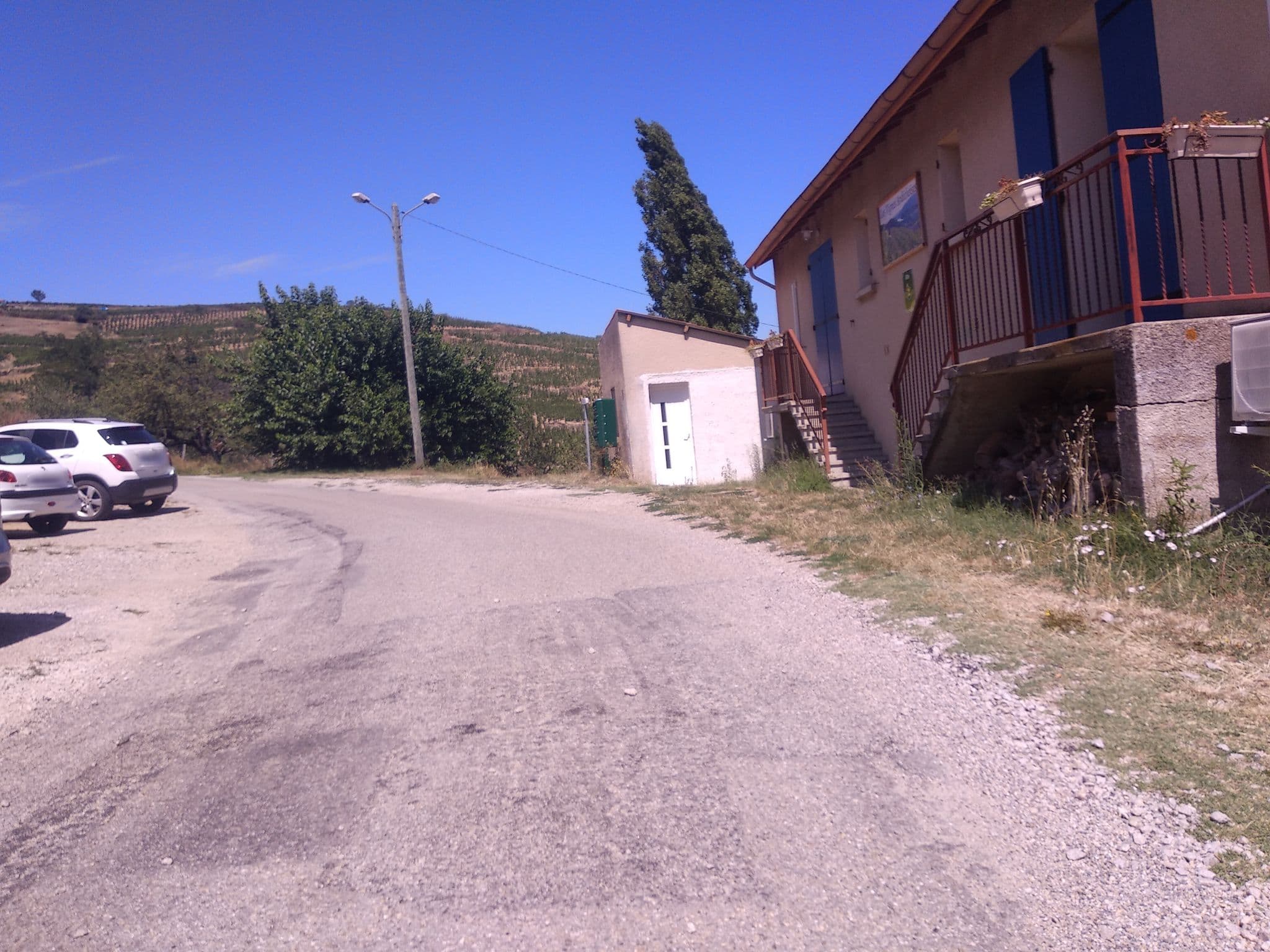 Street view near les vignes Ardéchoises, Sarras — © quiwy (CC BY-SA · Mapillary)