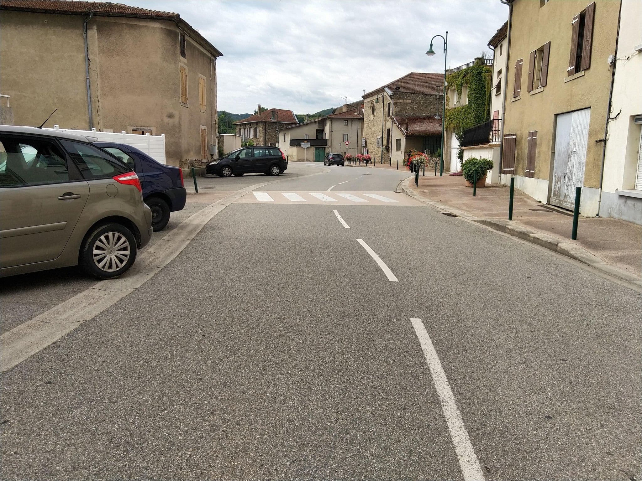 Street view near Hôtel Restaurant la Désirade, Andancette — © lankalex (CC BY-SA · Mapillary)