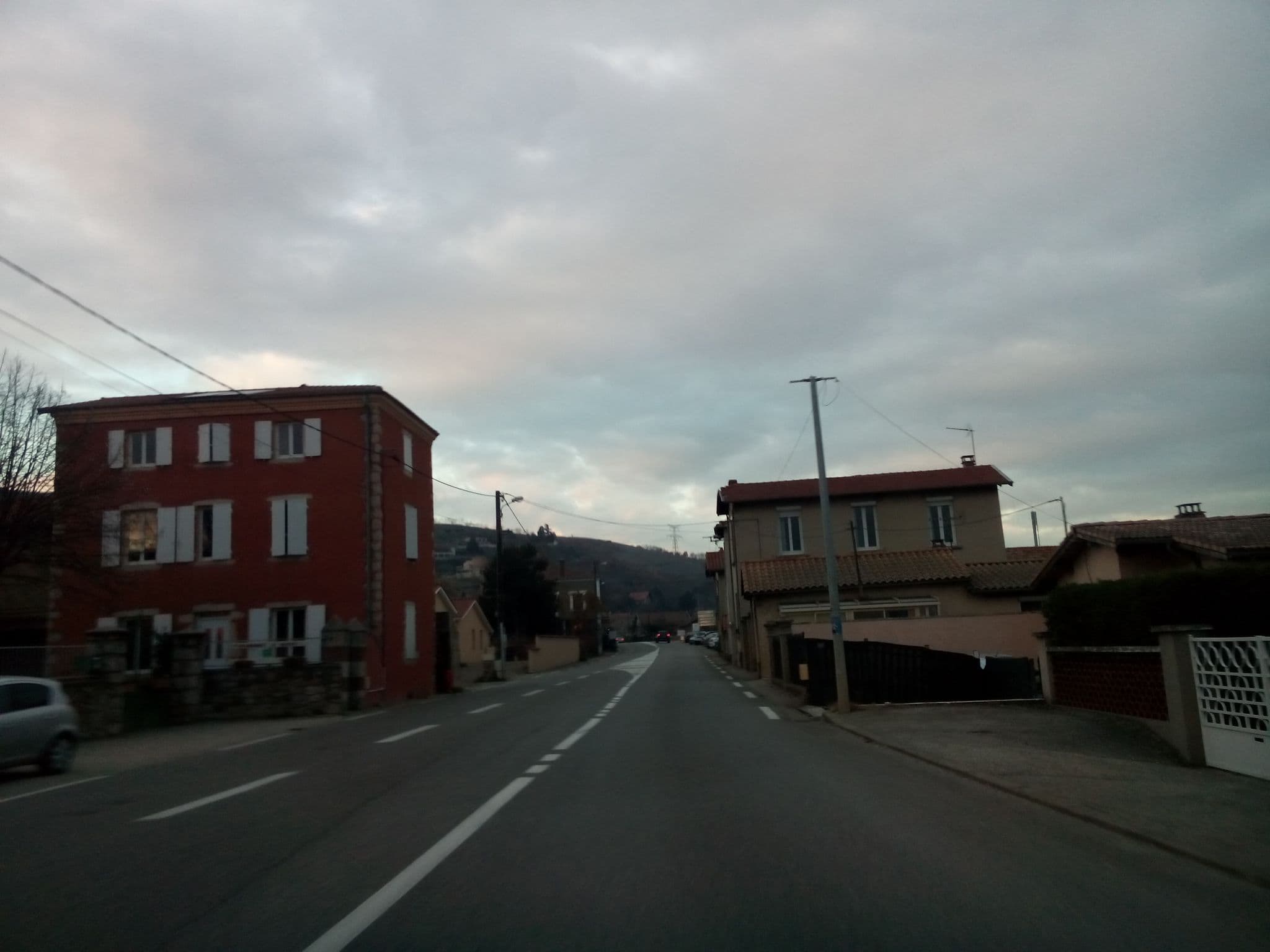 Street view near Les Prairies de Mary, Chavanay — © bmortgat (CC BY-SA · Mapillary)