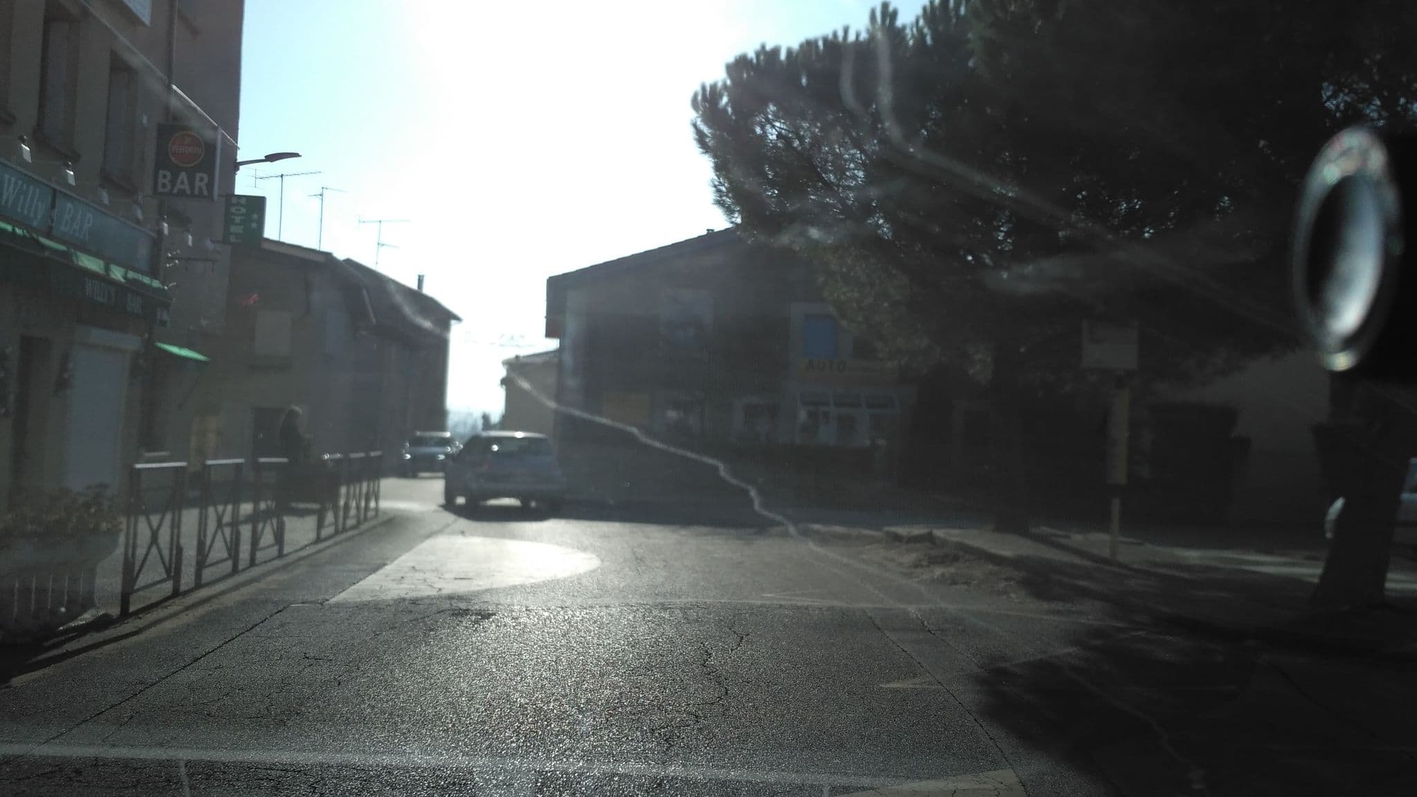 Street view near La Chaumiere Willy's Bar, Génissieux — © bagage (CC BY-SA · Mapillary)