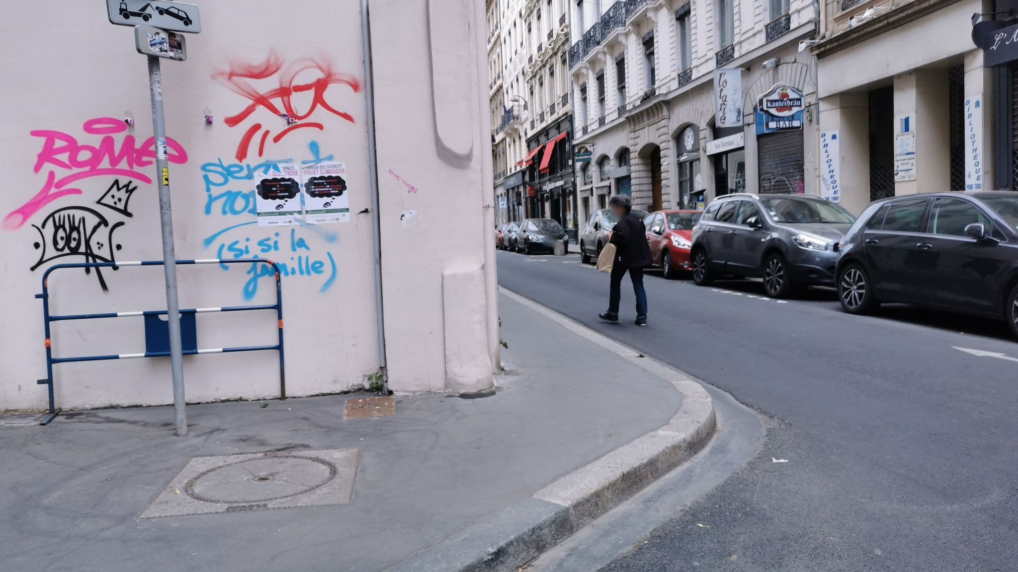Street view near Mihotel, Lyon 02 — © pogregoire (CC BY-SA · Mapillary)