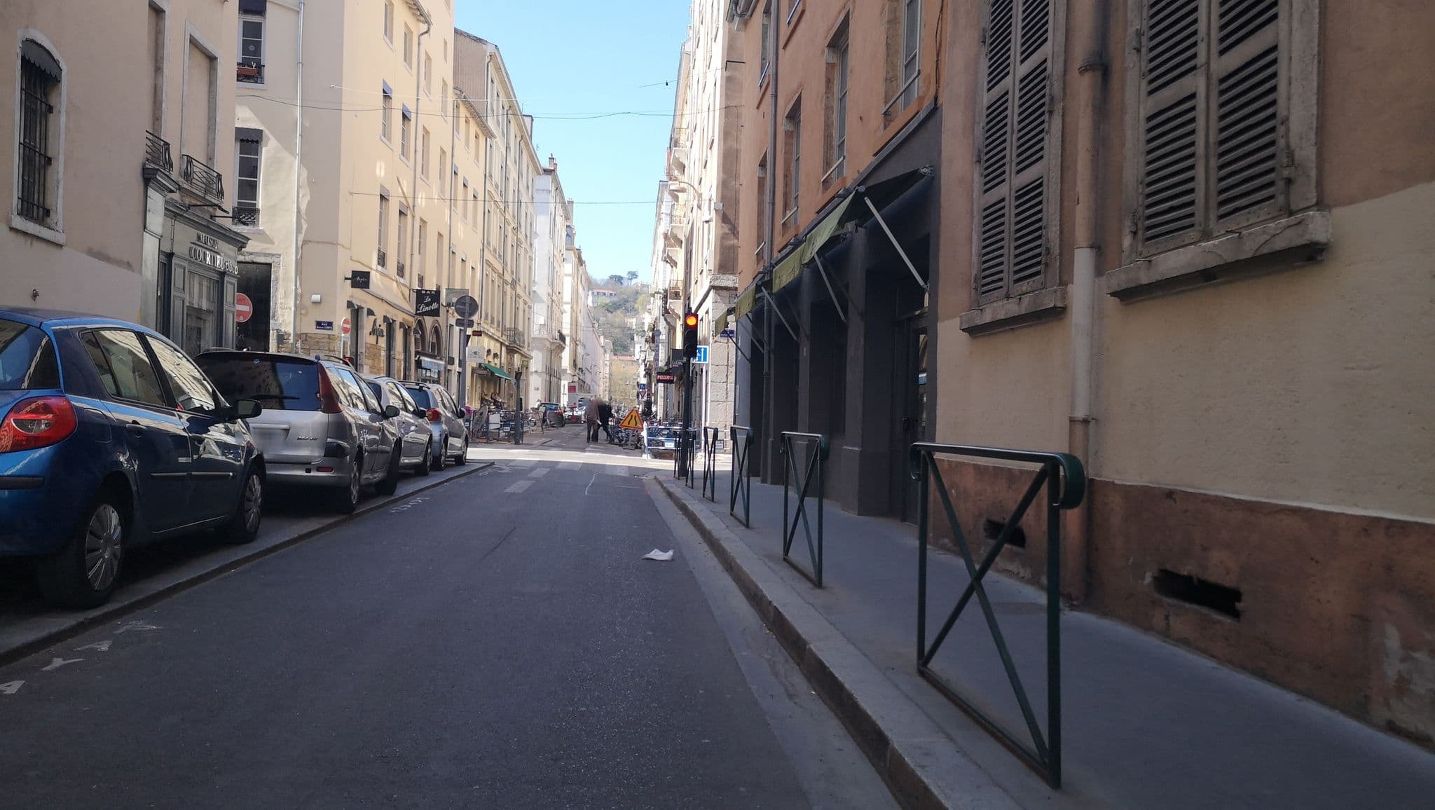Street view near Mihotel Cachette, Lyon 02 — © blueberry (CC BY-SA · Mapillary)