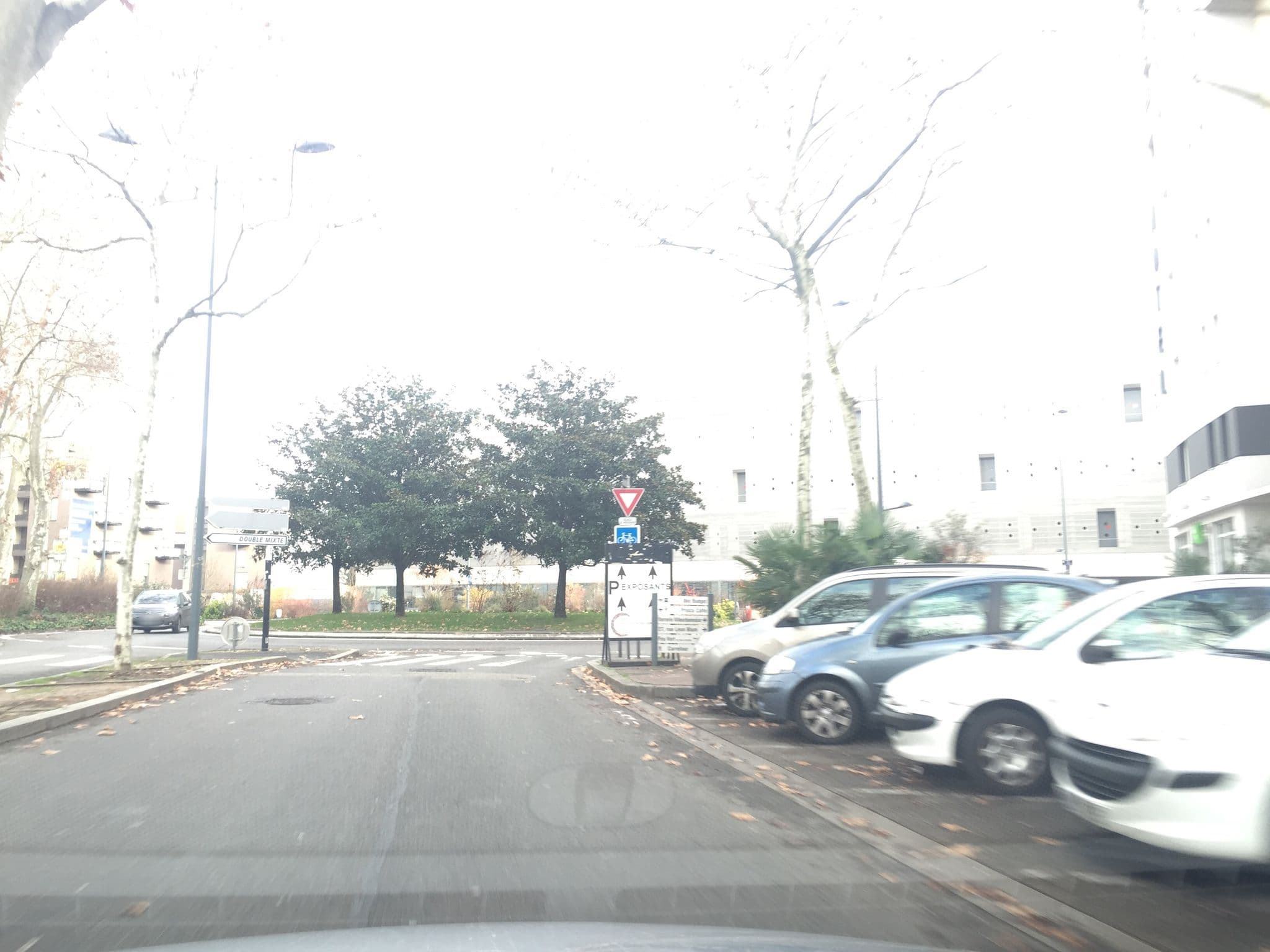 Street view near Holiday Inn Lyon Villeurbane, Villeurbanne — © pgiraud (CC BY-SA · Mapillary)