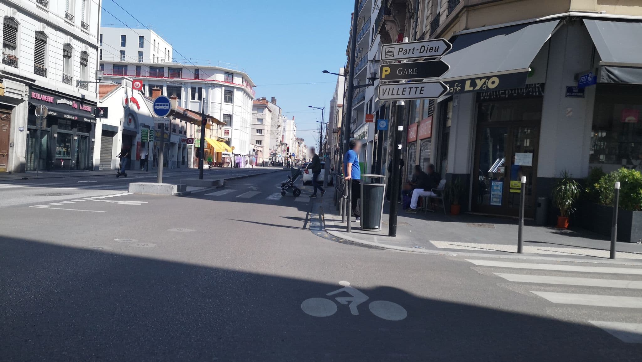 Street view near Studio Part Dieu Bellecombe, Lyon 03 — © blueberry (CC BY-SA · Mapillary)