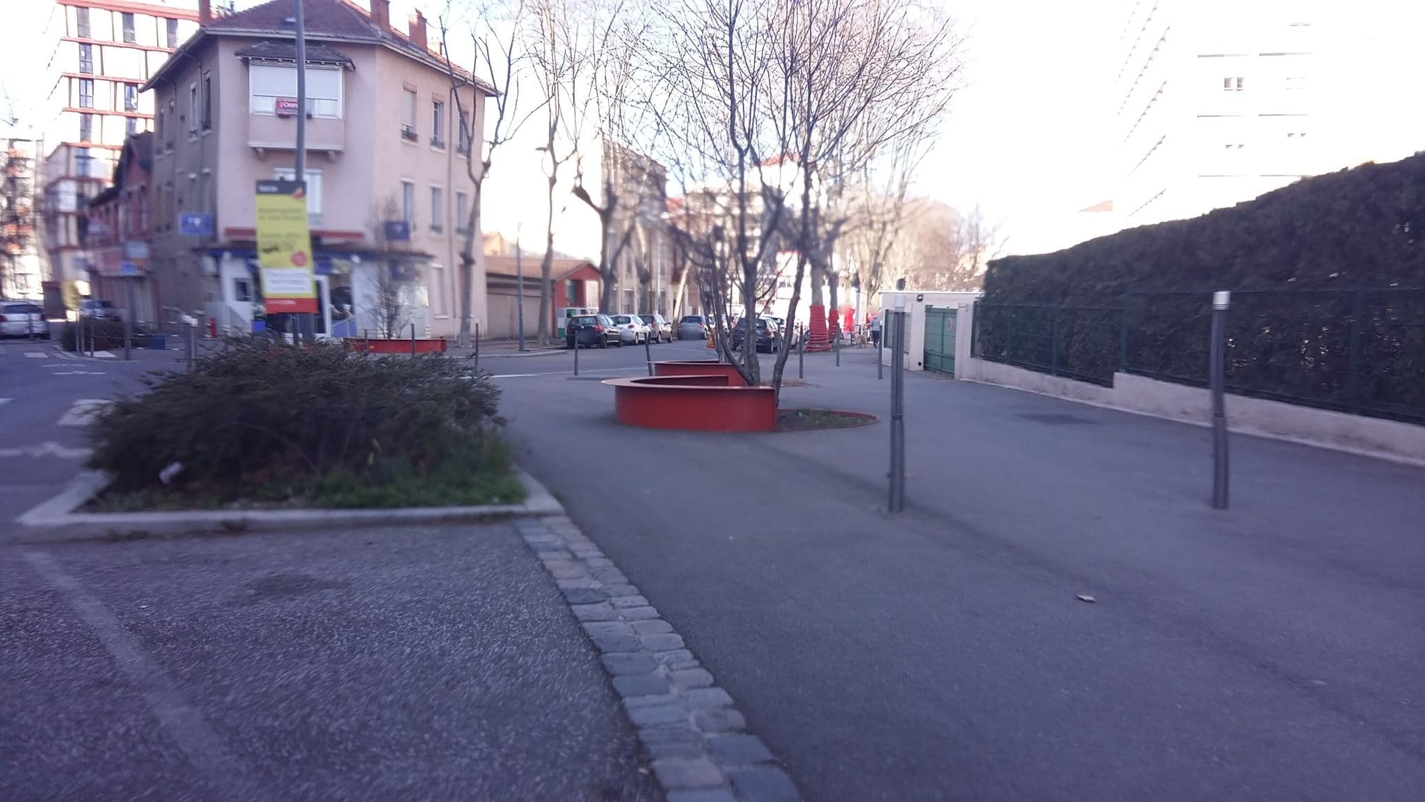 Street view near Hostel Baffert, Villeurbanne — © blueberry (CC BY-SA · Mapillary)