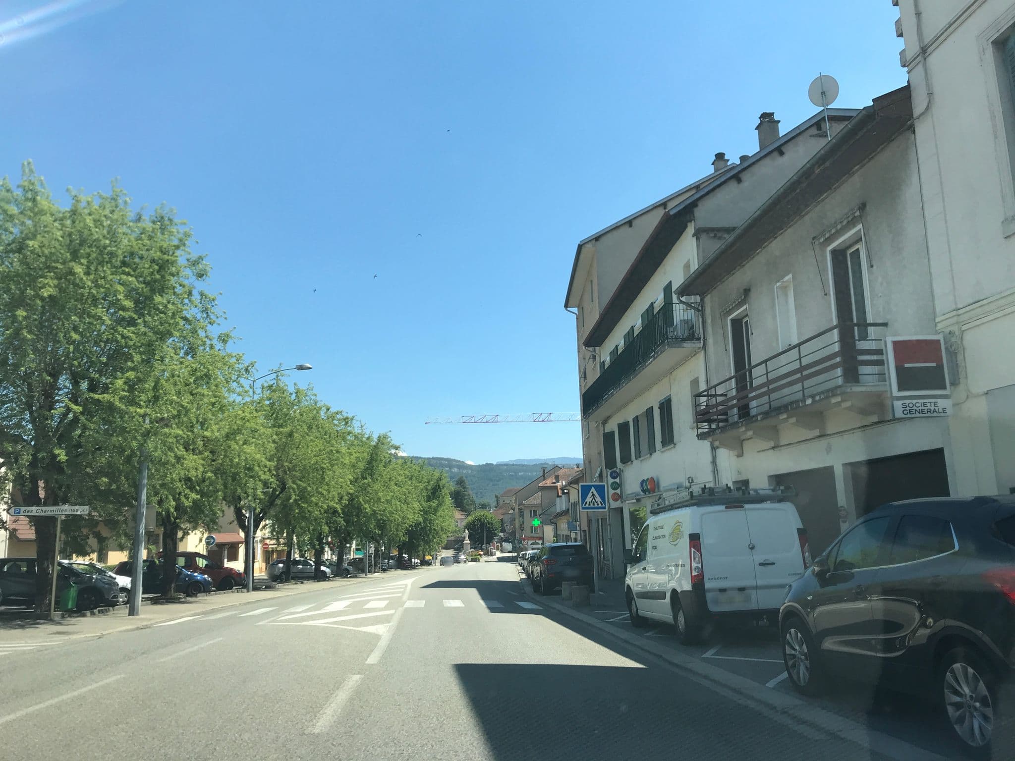 Street view near Hôtel Urbis, Belley — © thepriben (CC BY-SA · Mapillary)