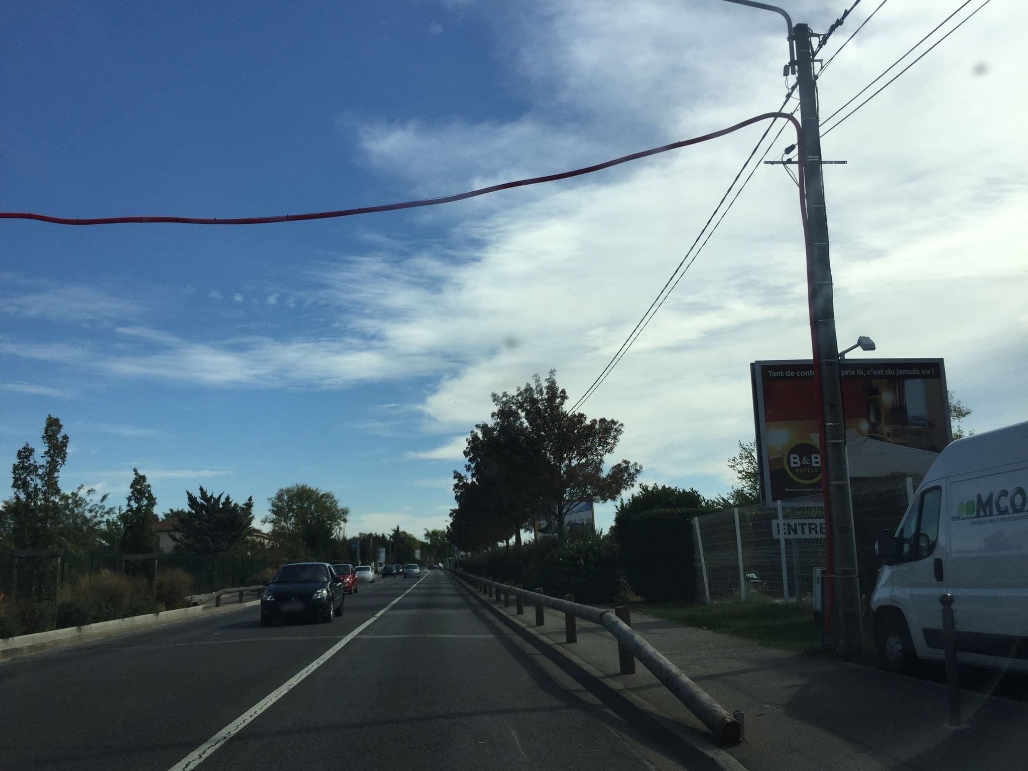 Street view near B&B Lyon Expo, Meyzieu — © thepriben (CC BY-SA · Mapillary)
