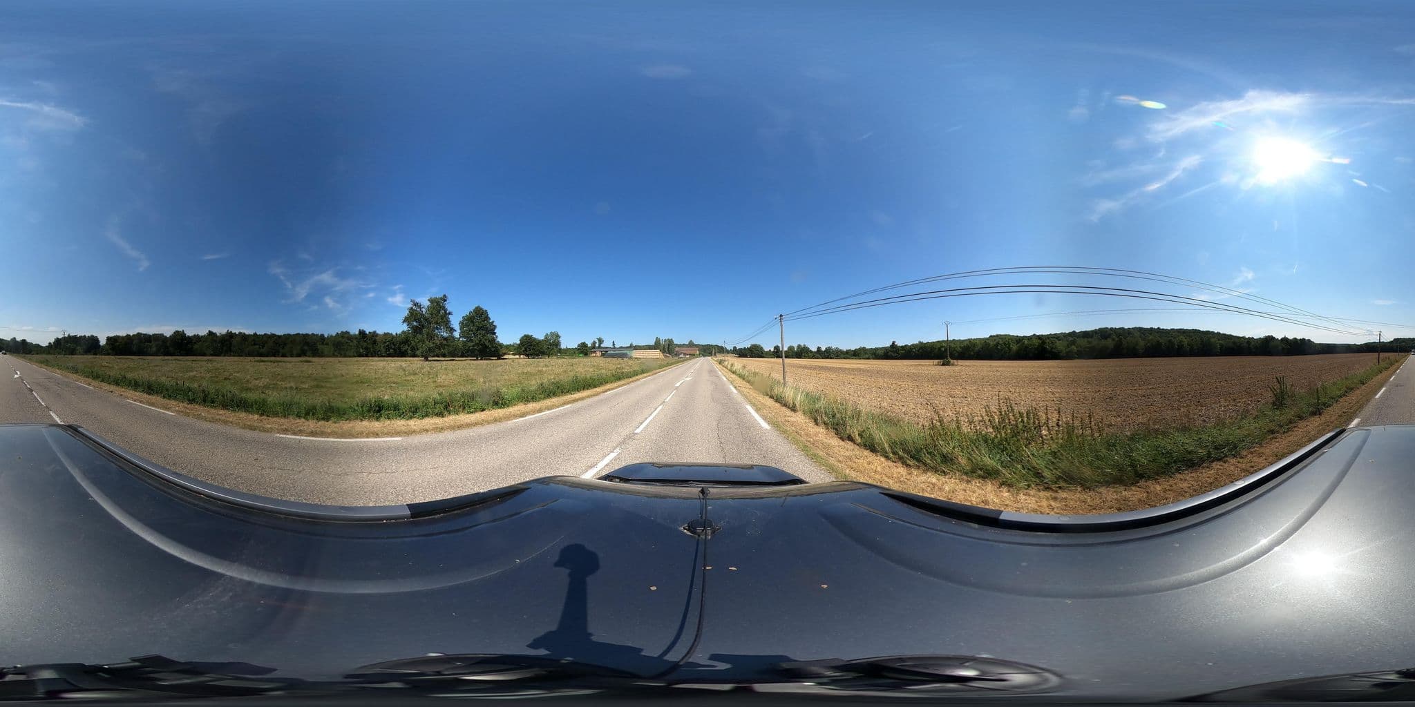 Street view near Château de Bonnevaux, Châtonnay — © eric_s (CC BY-SA · Mapillary)