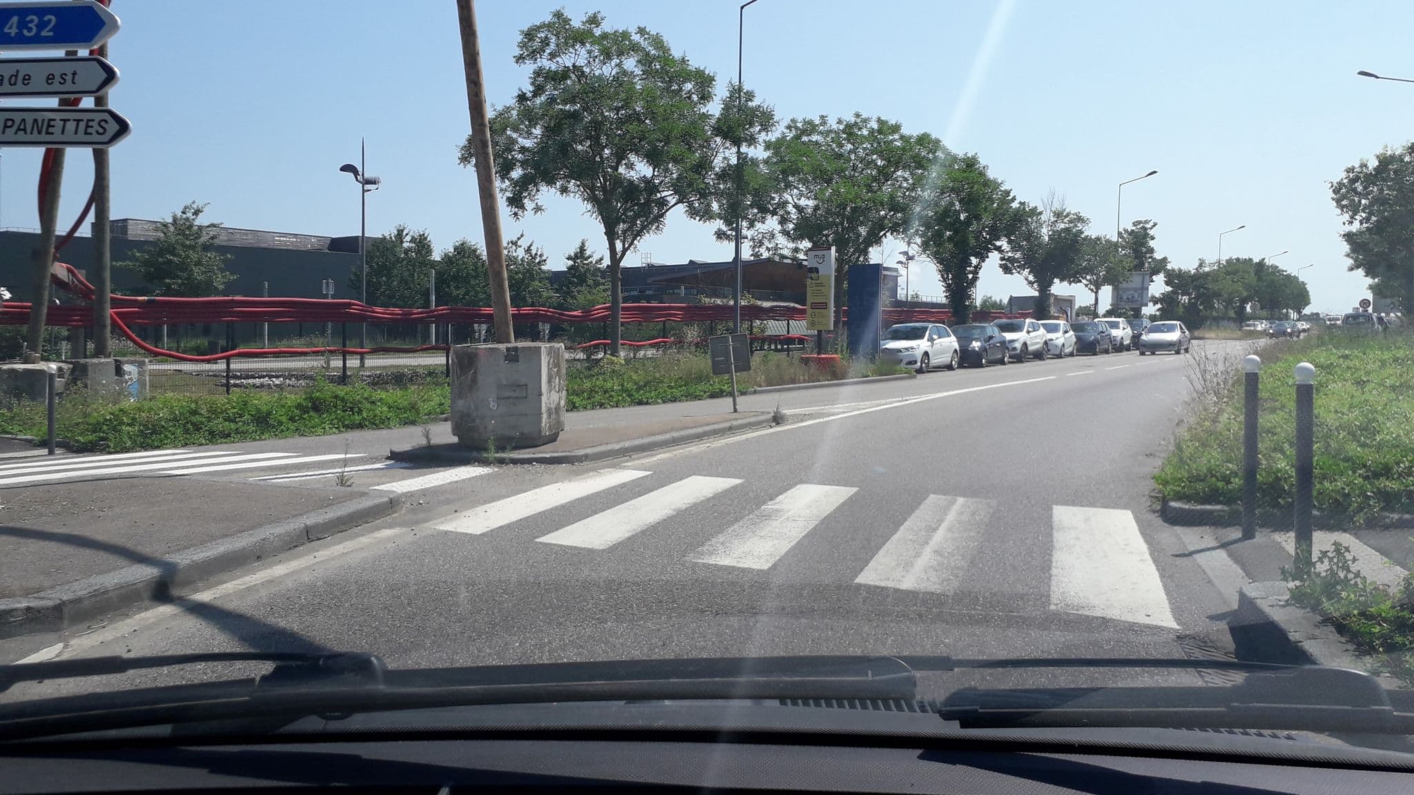 Street view near Kyriad, Meyzieu — © pnv38230 (CC BY-SA · Mapillary)