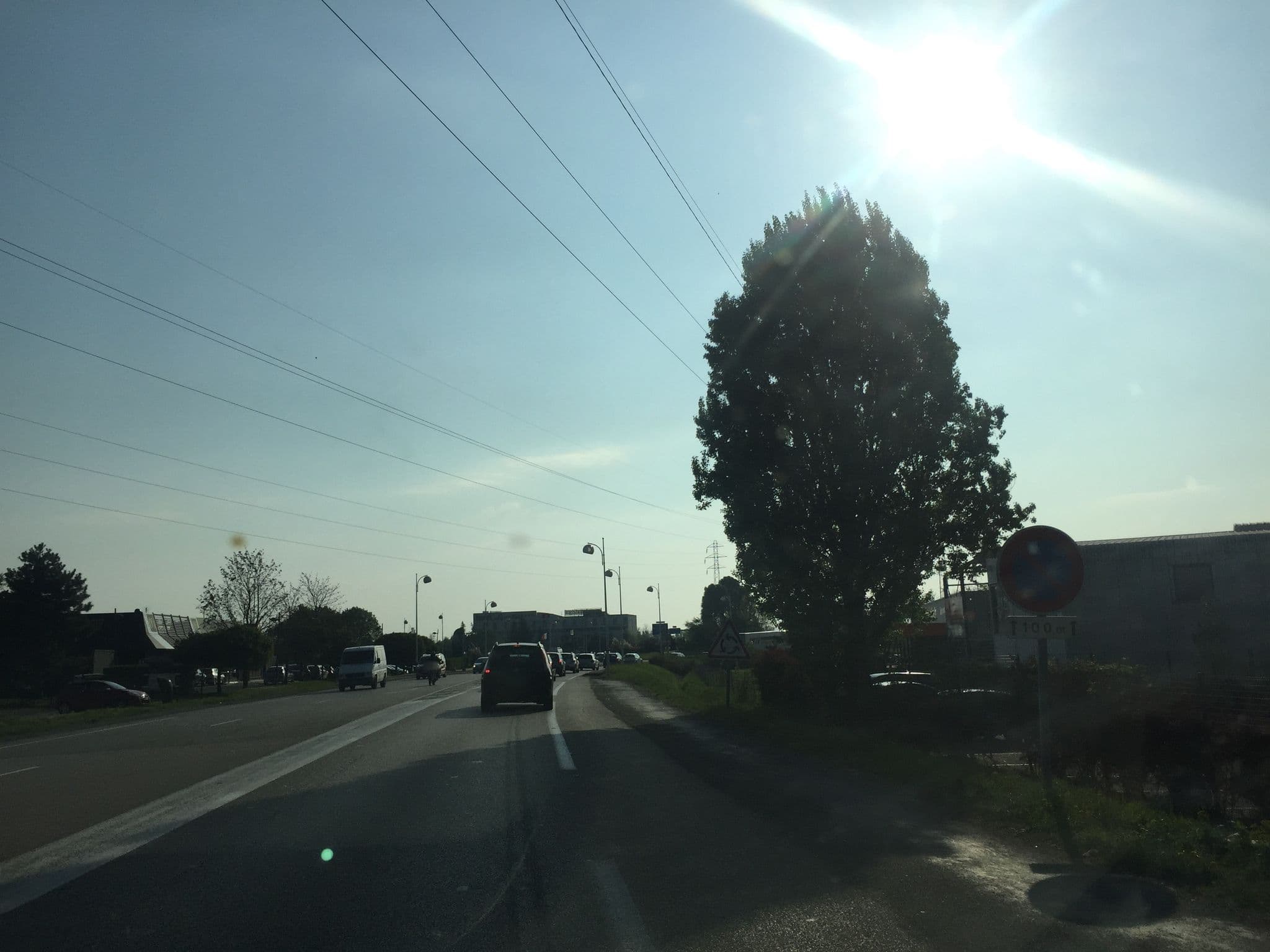 Street view near Hotel Formule 1 Lyon Est - Beynost, Beynost — © thepriben (CC BY-SA · Mapillary)