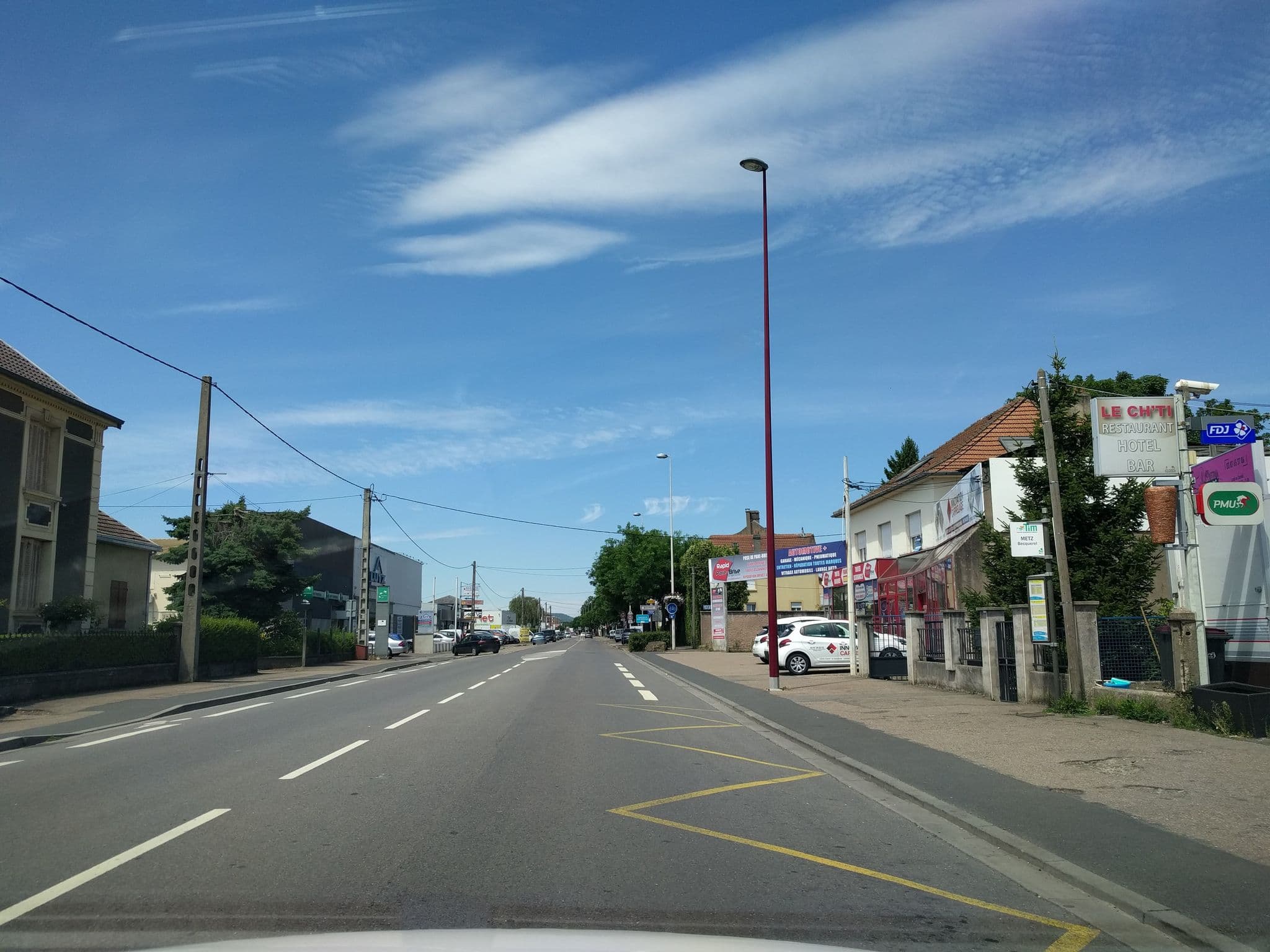 Street view near Le Ch'ti, Woippy — © mappy_sa (CC BY-SA · Mapillary)