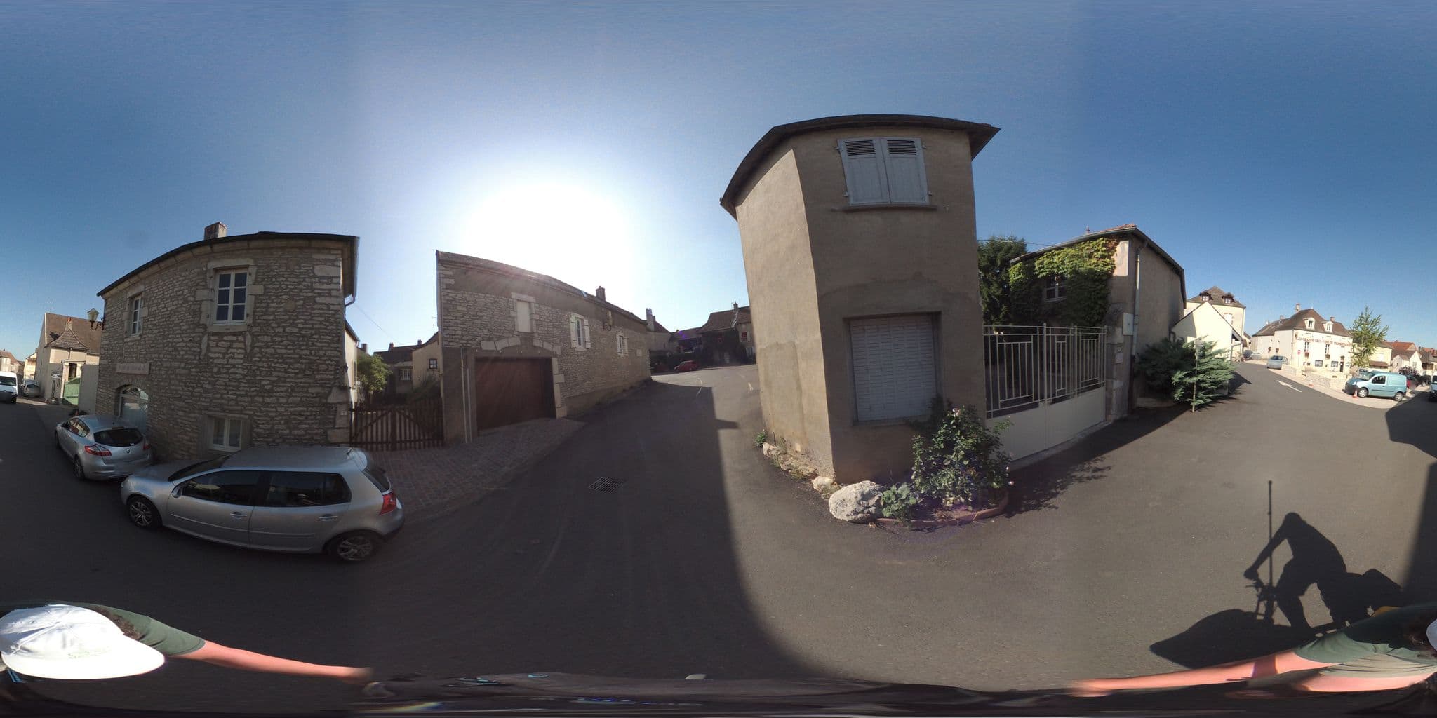 Street view near Bouzereau-Gruere, Corpeau — © geovelo (CC BY-SA · Mapillary)