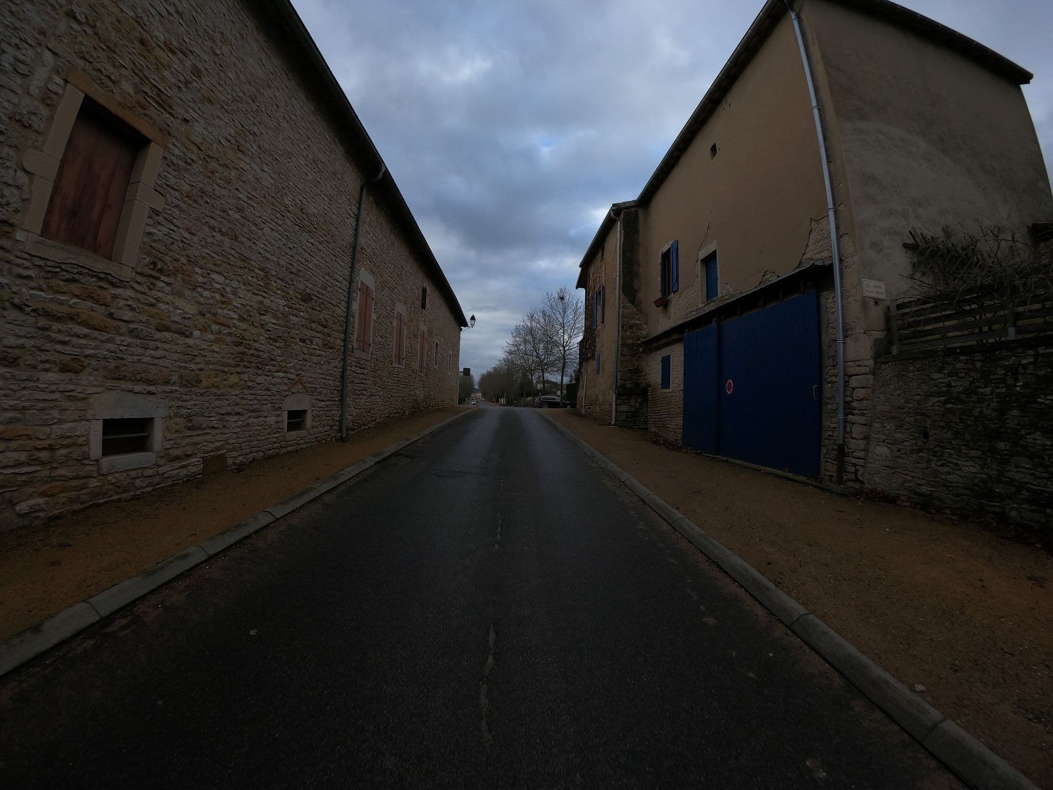 Street view near Les Portails Bleus, Cluny — © joostjakob (CC BY-SA · Mapillary)