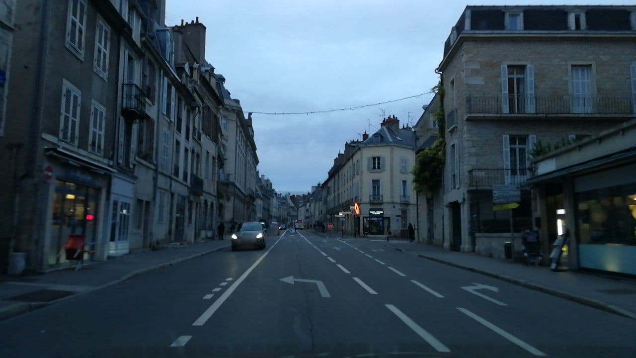 Street view near Hôtel Frantin, Dijon — © hystiff (CC BY-SA · Mapillary)