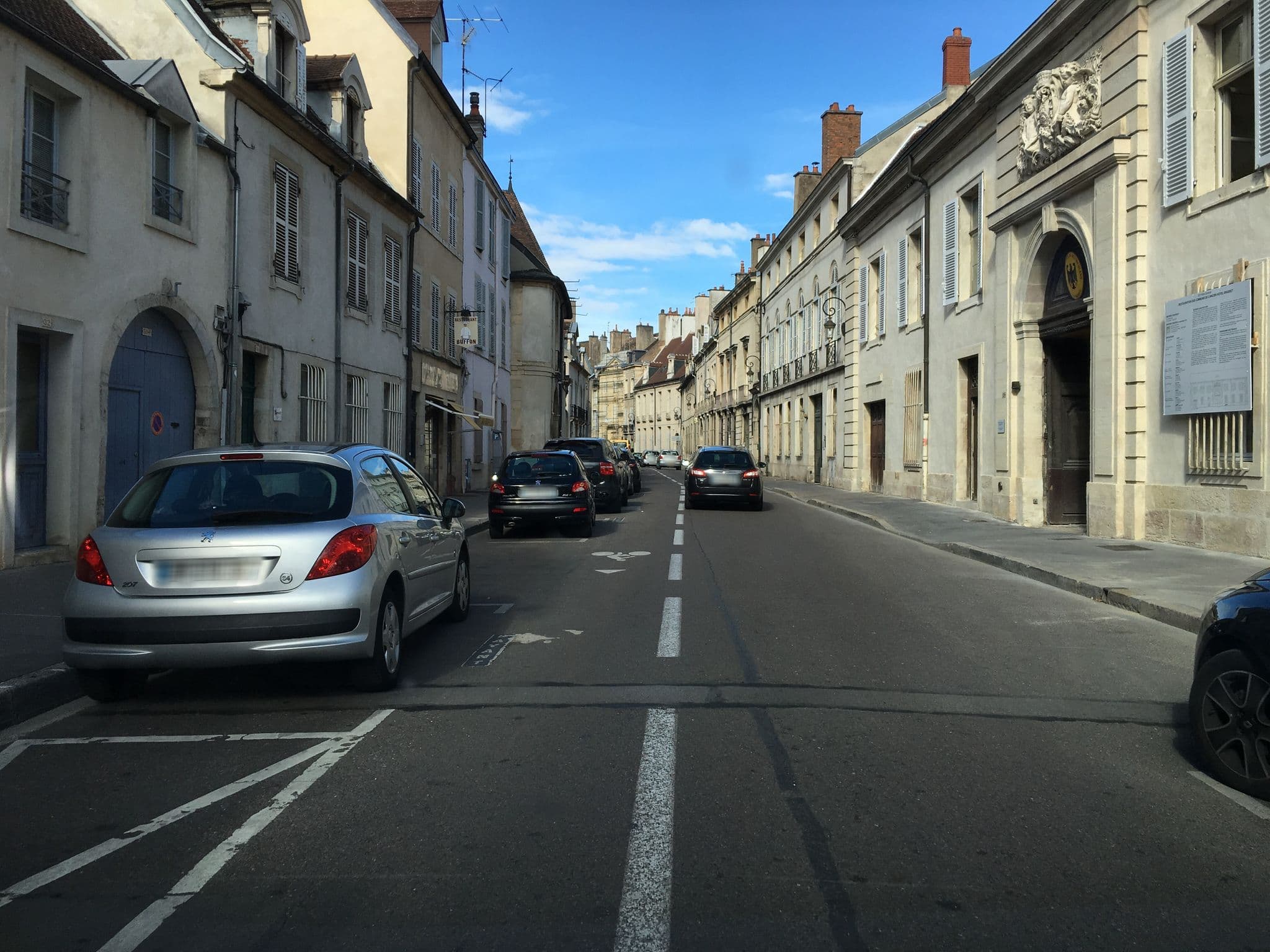 Street view near Appartement plein centre, Dijon — © cquest (CC BY-SA · Mapillary)