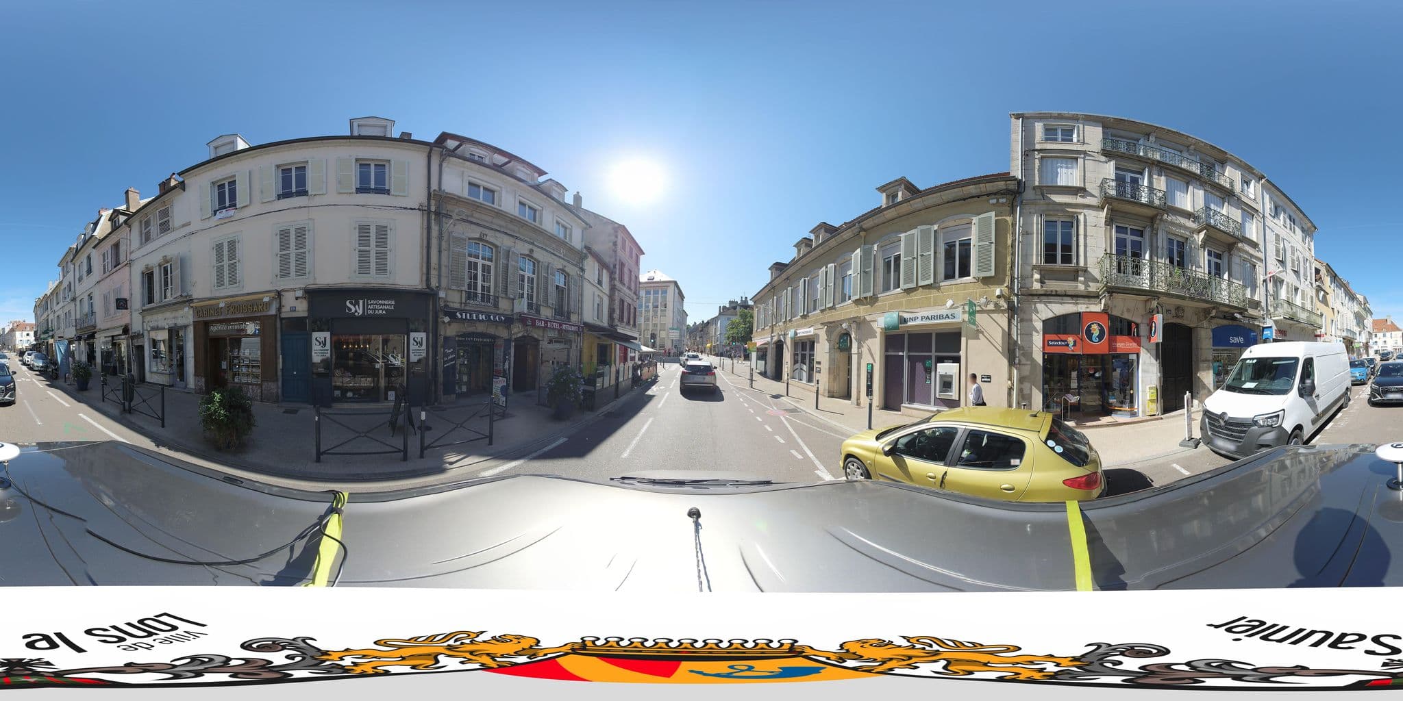 Street view near Selectour - Voyages Girardot, Lons-le-Saunier — © cartocite (CC BY-SA · Mapillary)