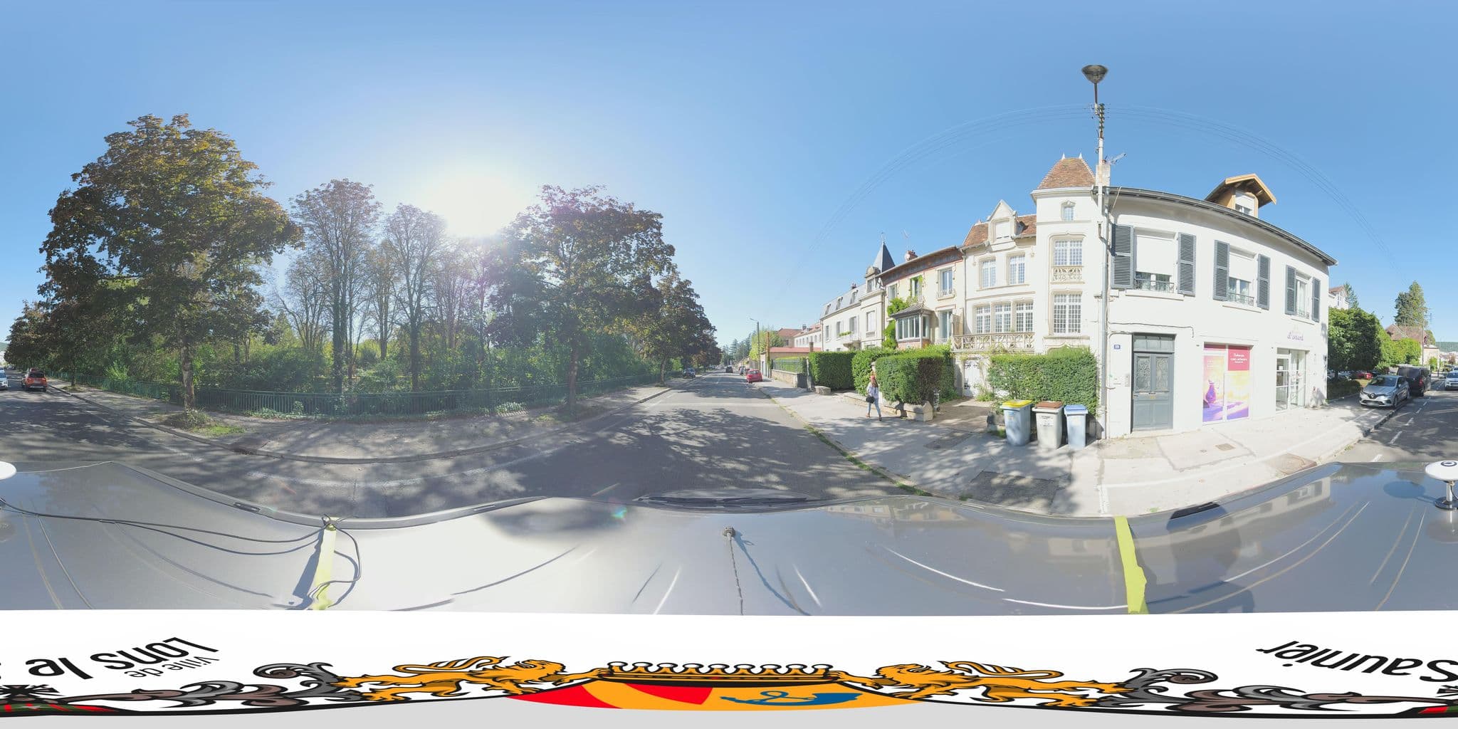 Street view near Hôtel des Balcons Village à Lons-le-Saunier, Lons-le-Saunier — © cartocite (CC BY-SA · Mapillary)